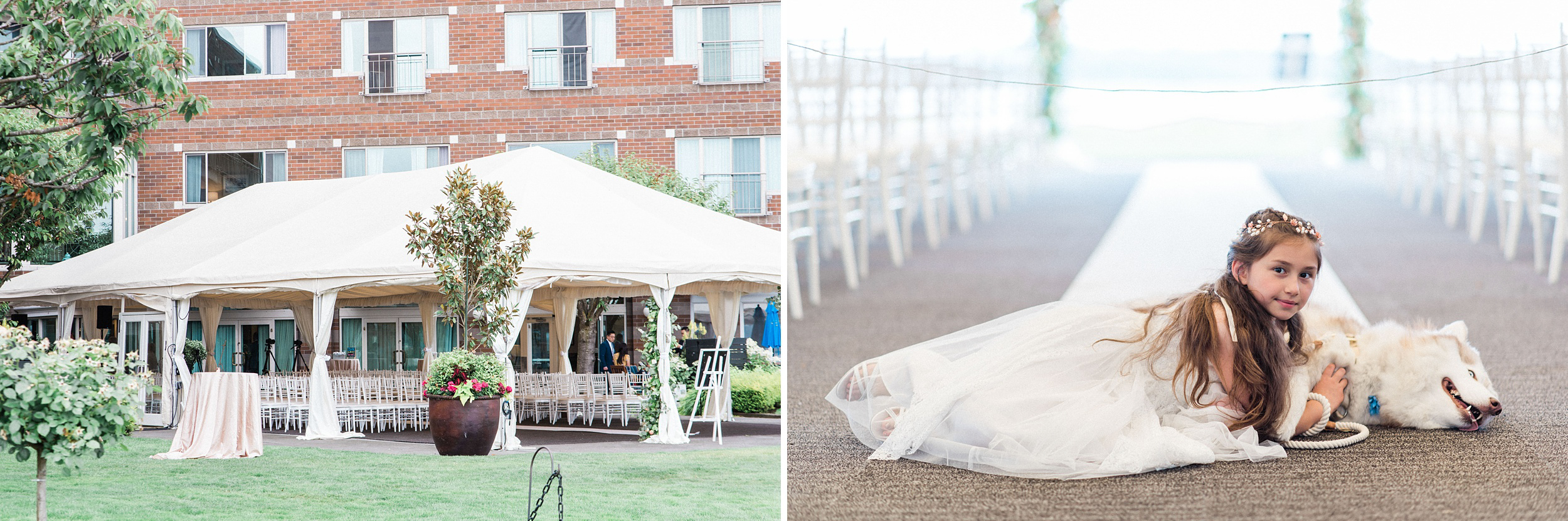 Woodmark Hotel Wedding venue photos, Seattle Wedding Photography