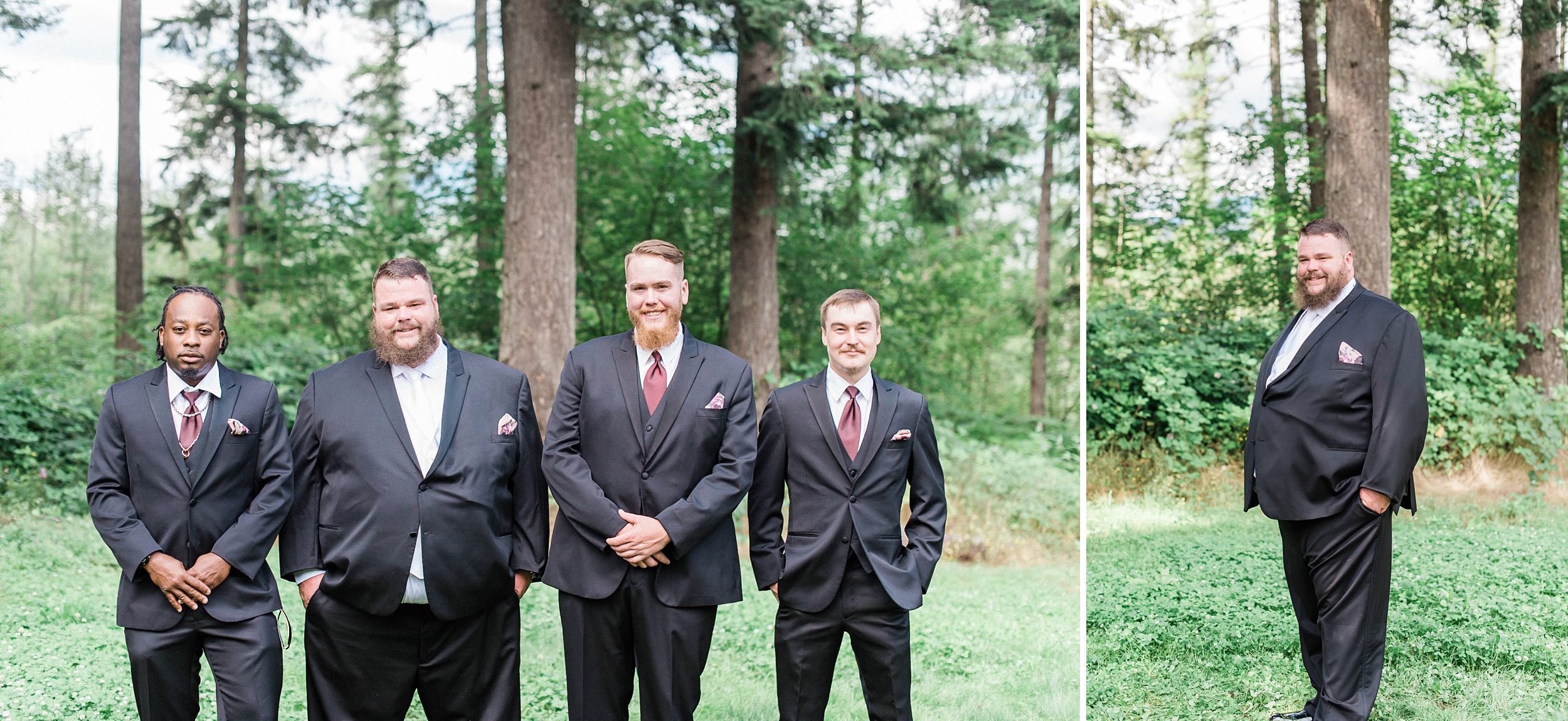 Rustic PNW backyard wedding - seattle wedding photographer