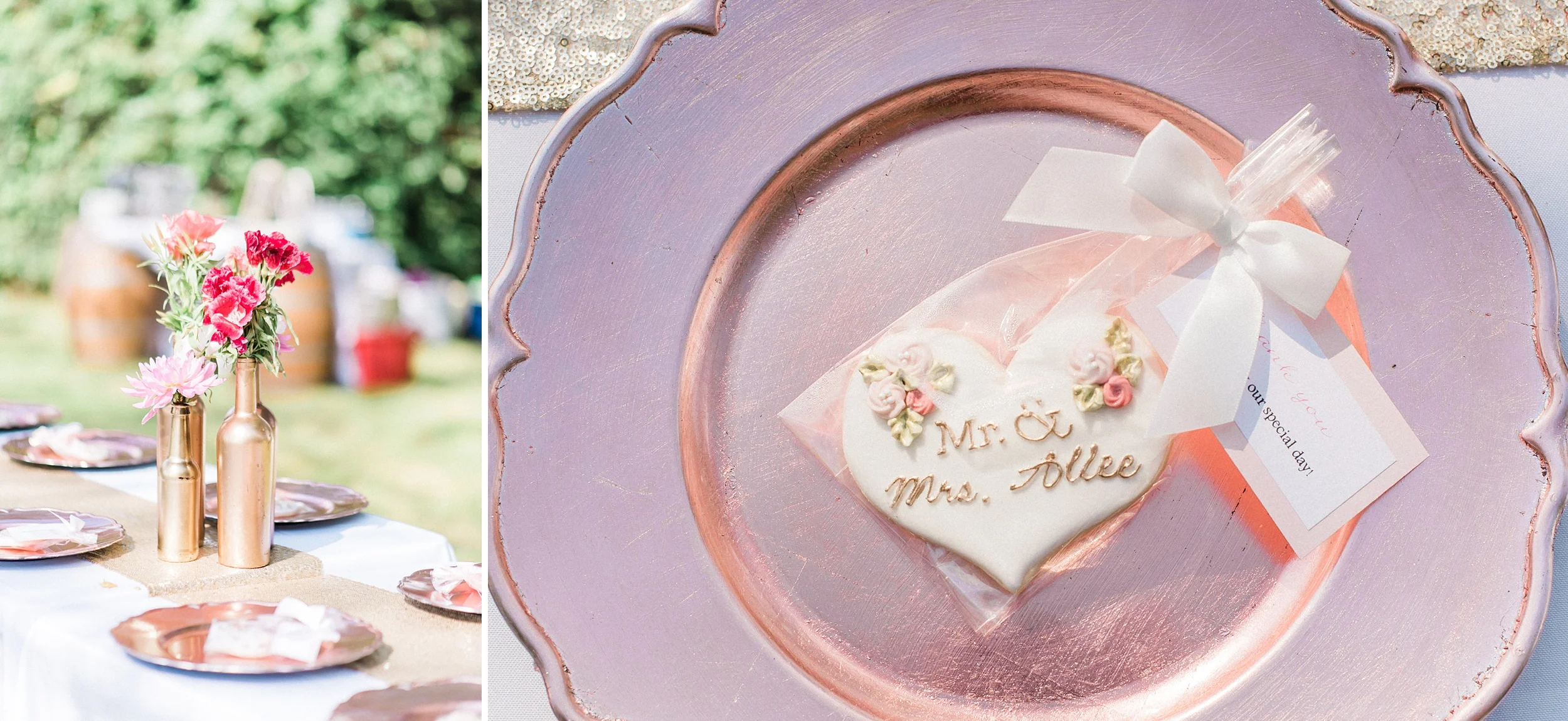 Rustic PNW backyard wedding - seattle wedding photographer