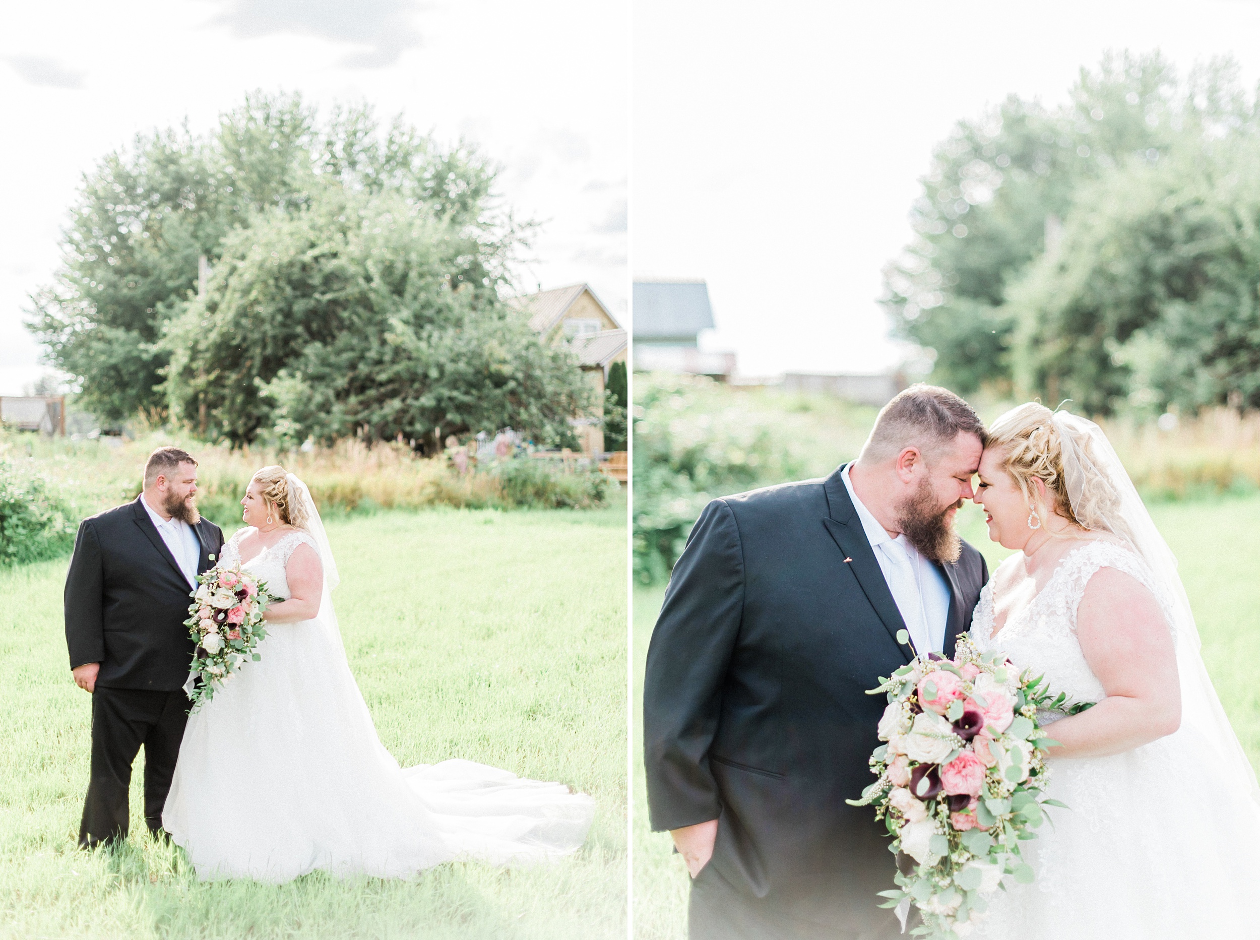 Rustic PNW backyard wedding - seattle wedding photographer