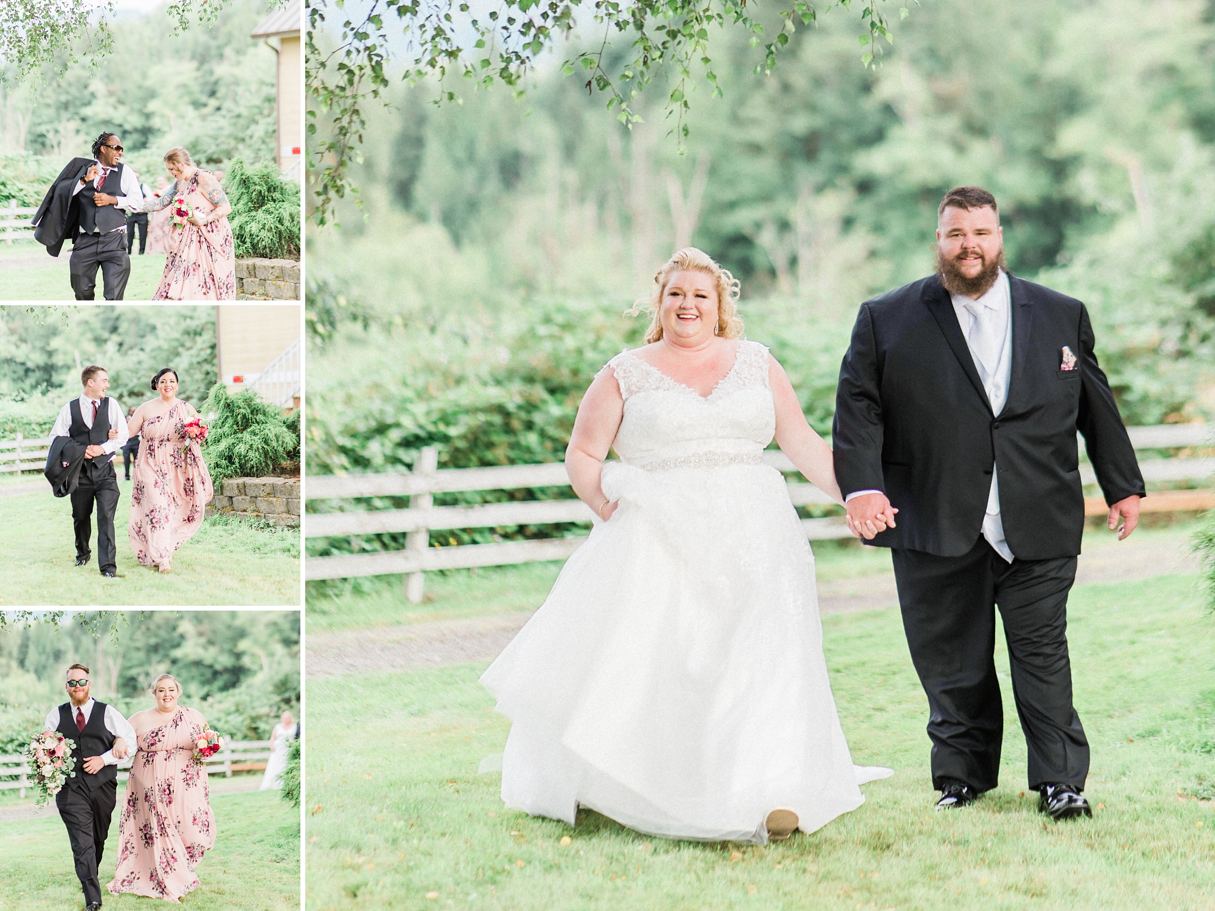 Rustic PNW backyard wedding - seattle wedding photographer