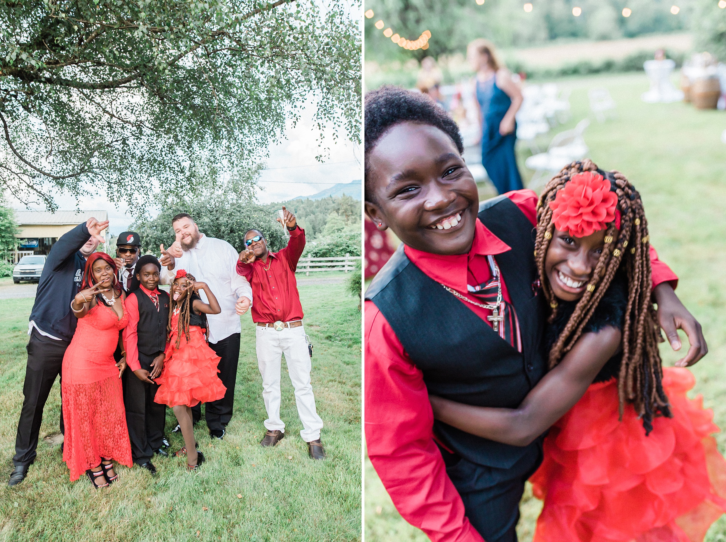 Rustic PNW backyard wedding - seattle wedding photographer