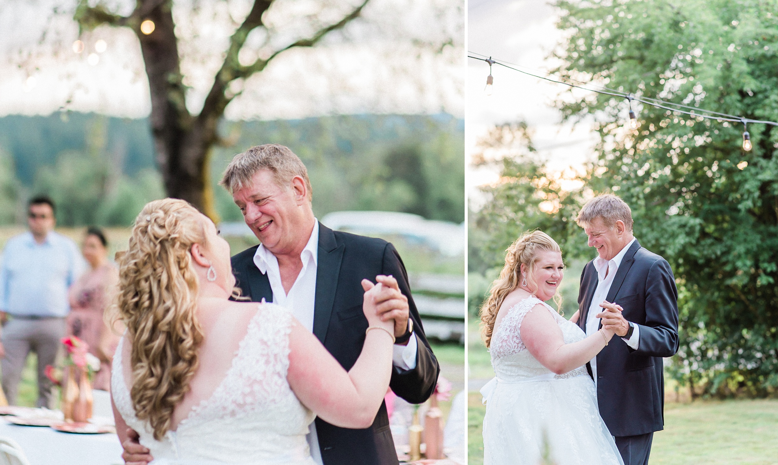 Rustic PNW backyard wedding - seattle wedding photographer