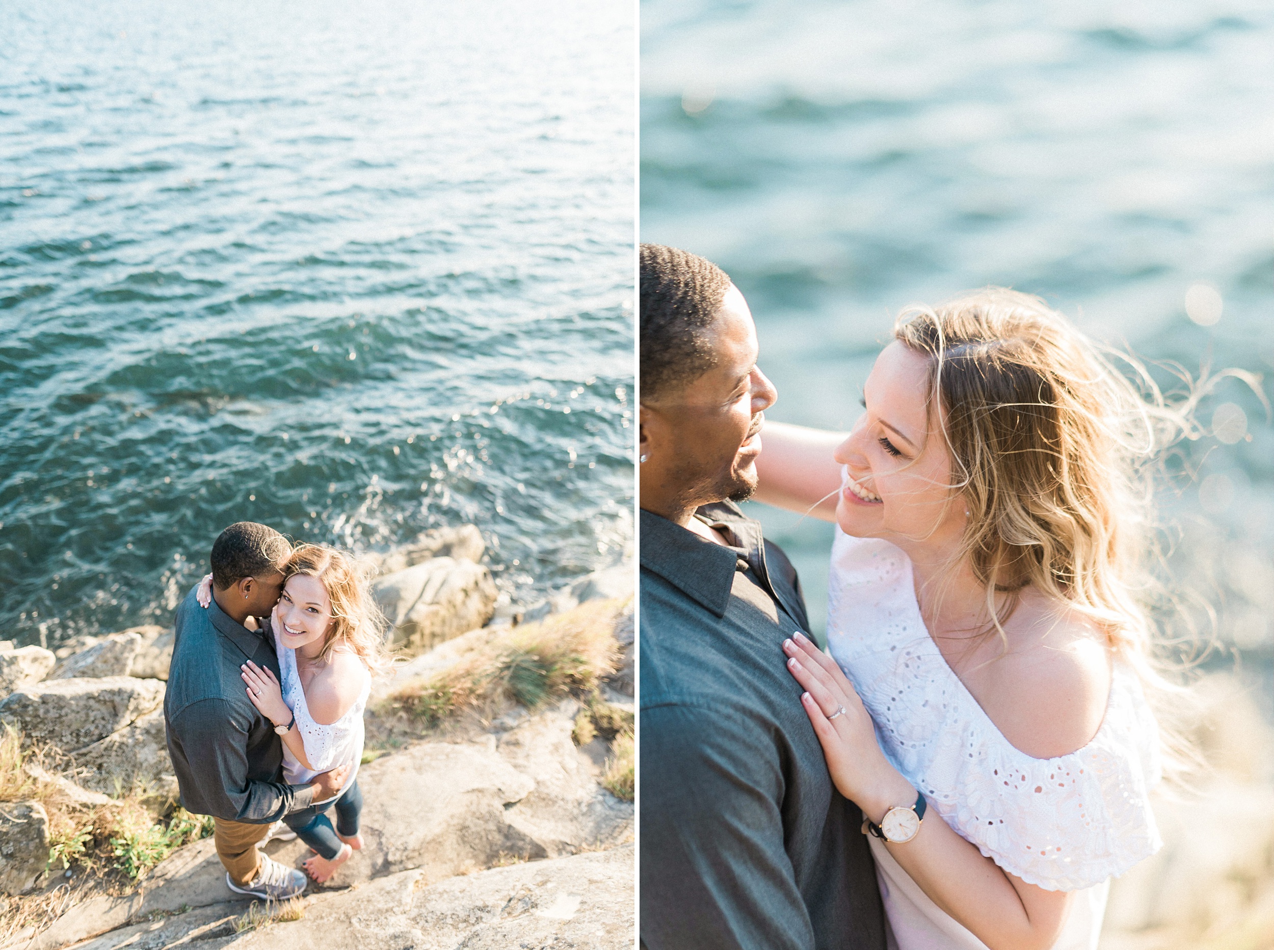 Larrabee Waterfront Bellingham Engagement Photos. Shelby and Joe