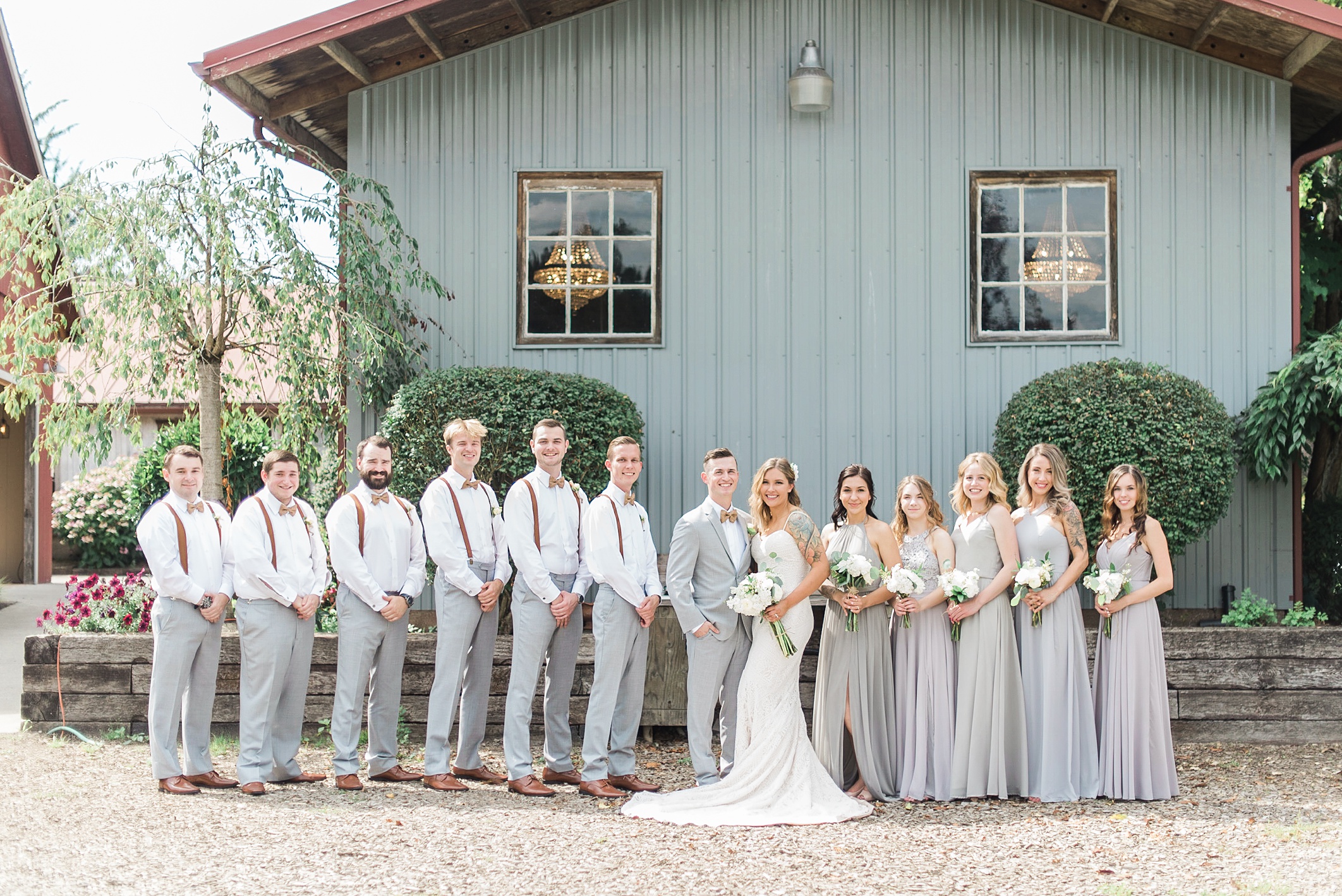 Craven Farm Wedding, Brady & Lyndsey Dalton. Firefighters. Rusti