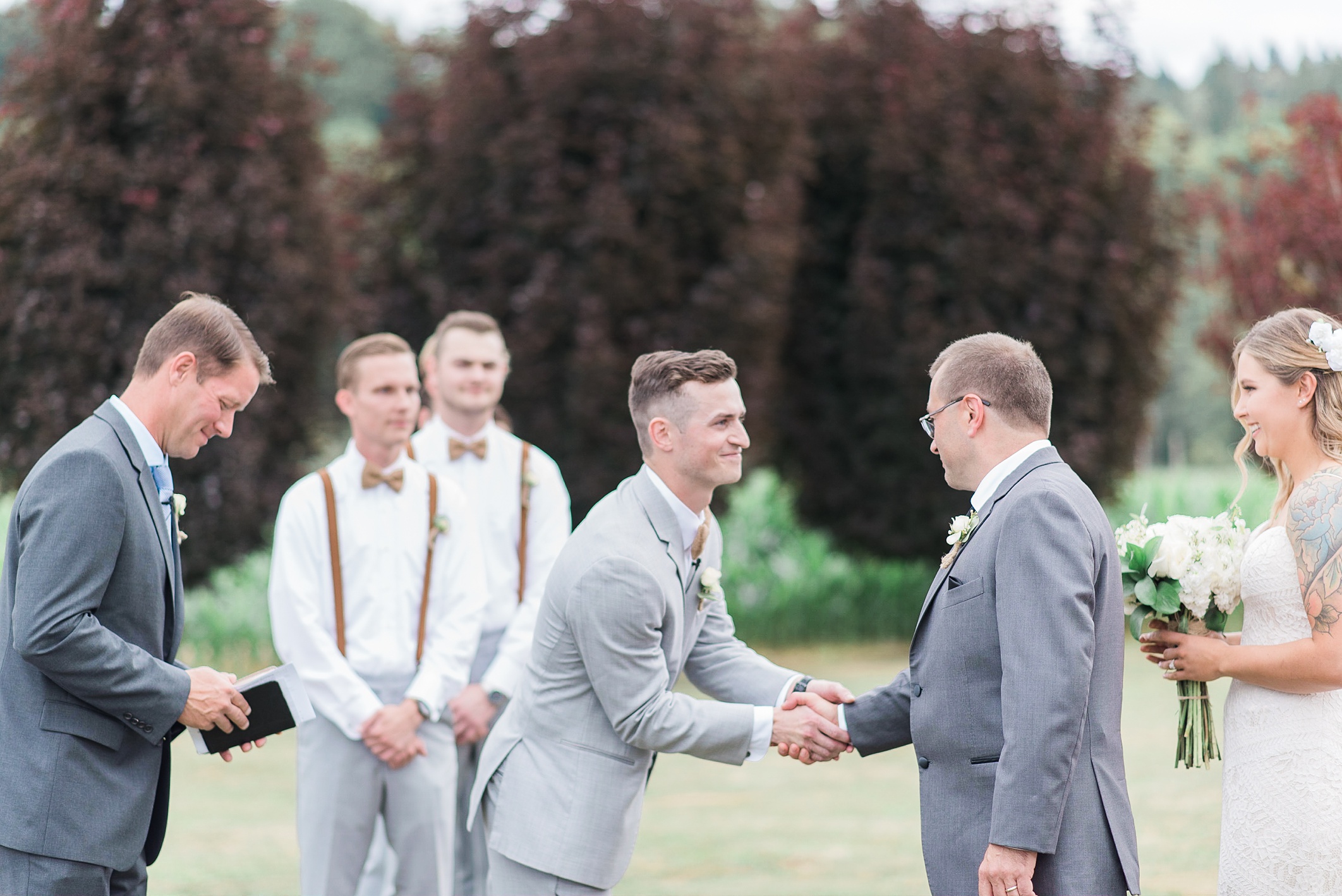Craven Farm Wedding, Brady & Lyndsey Dalton. Firefighters. Rusti