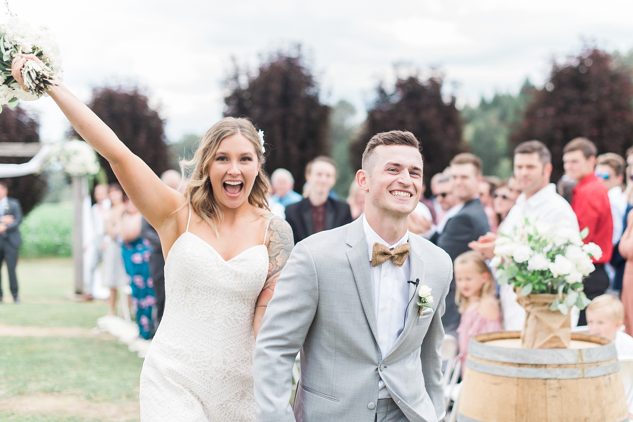 Craven Farm Wedding, Brady & Lyndsey Dalton. Firefighters. Rusti
