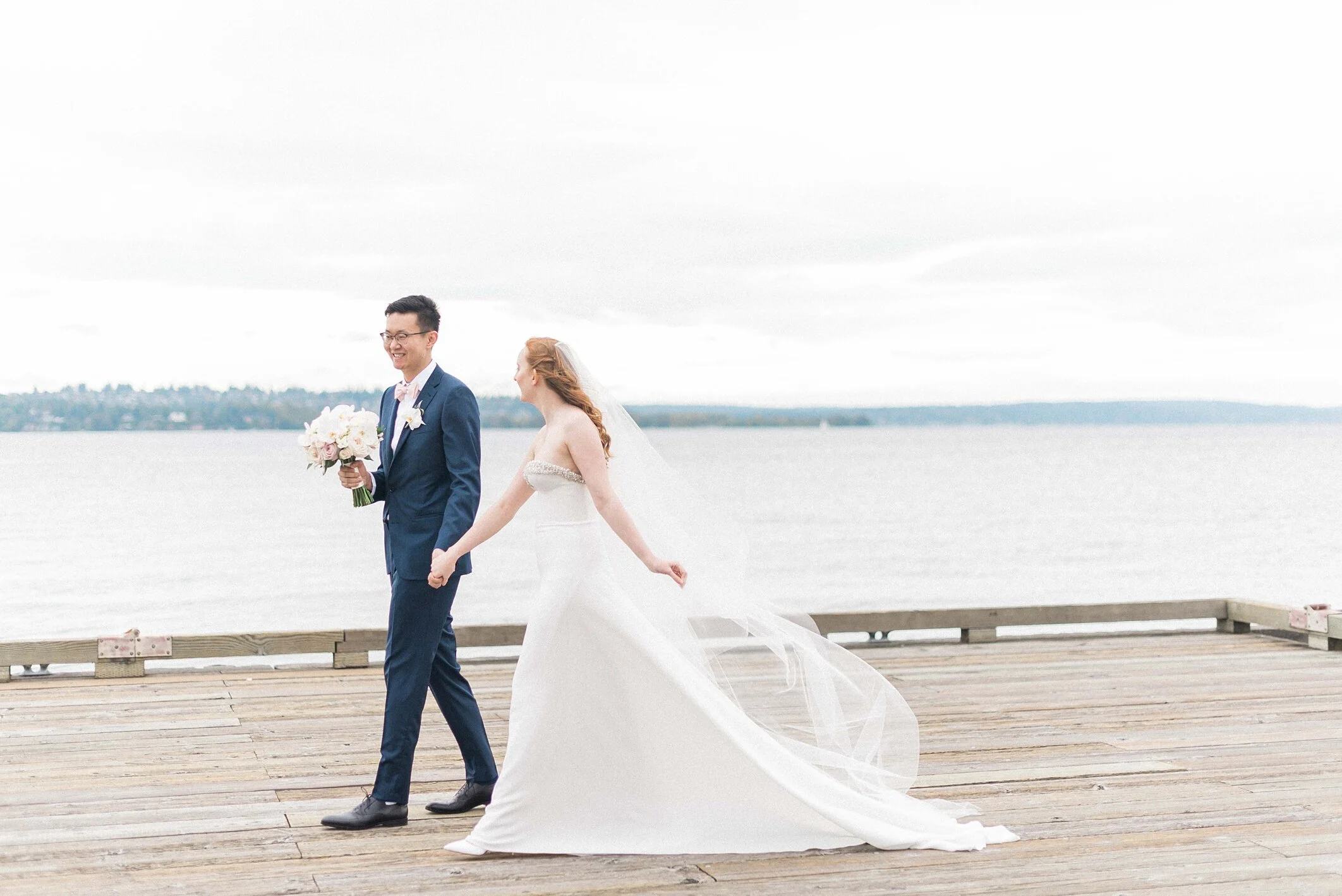 Woodmark Wedding. Seattle wedding photographer. Glennis & Zhenyu