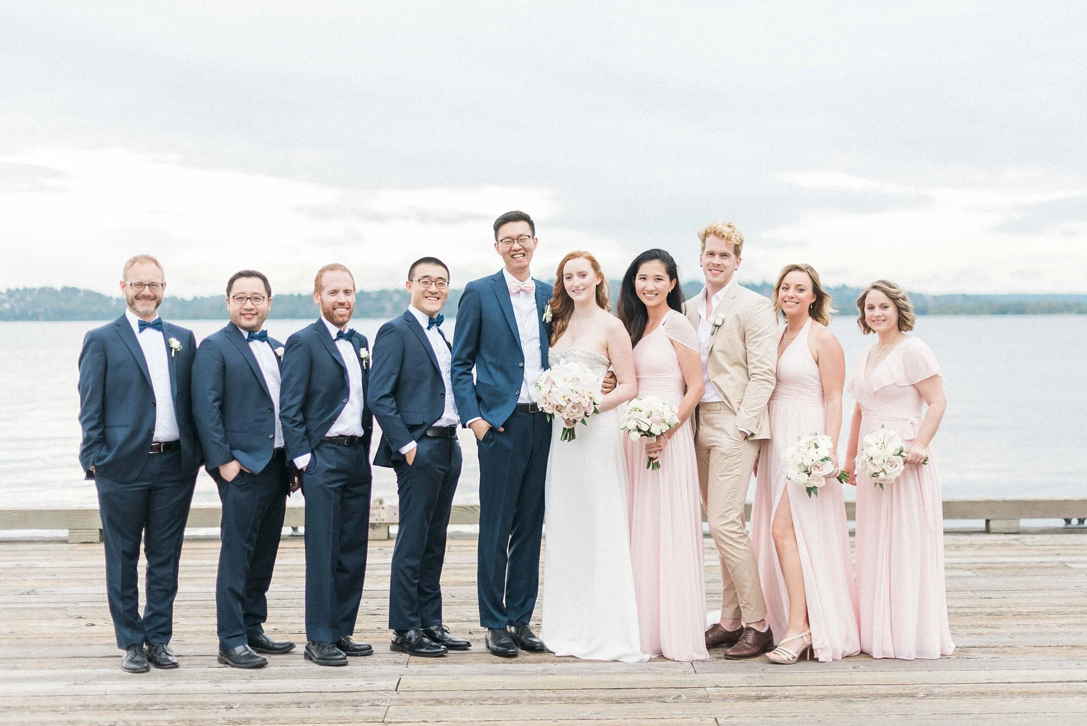 Woodmark Wedding. Seattle wedding photographer. Glennis & Zhenyu