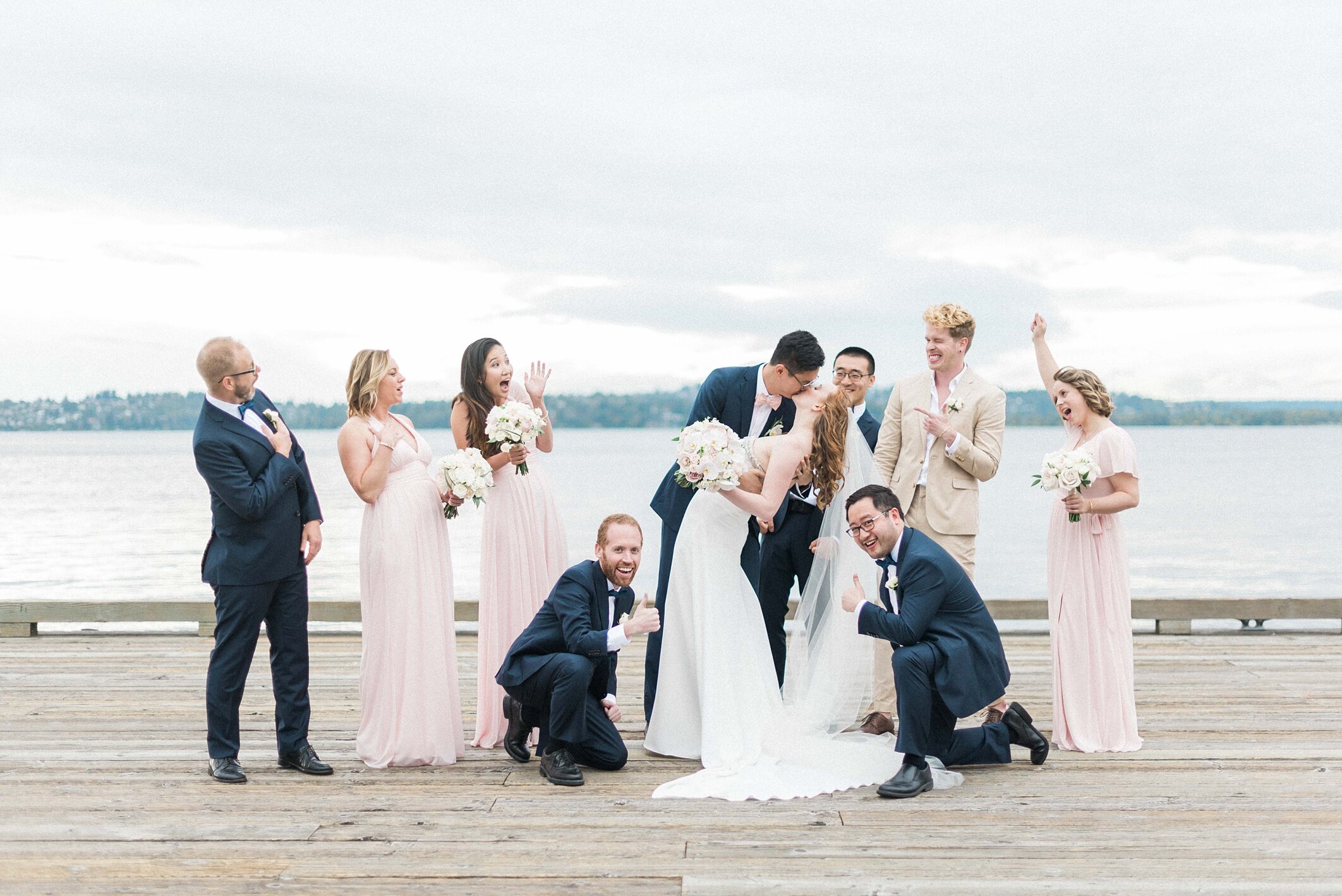 Woodmark Wedding. Seattle wedding photographer. Glennis & Zhenyu