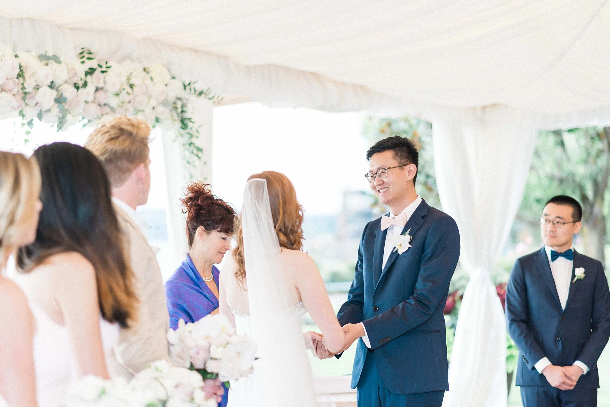 Woodmark Wedding. Seattle wedding photographer. Glennis & Zhenyu