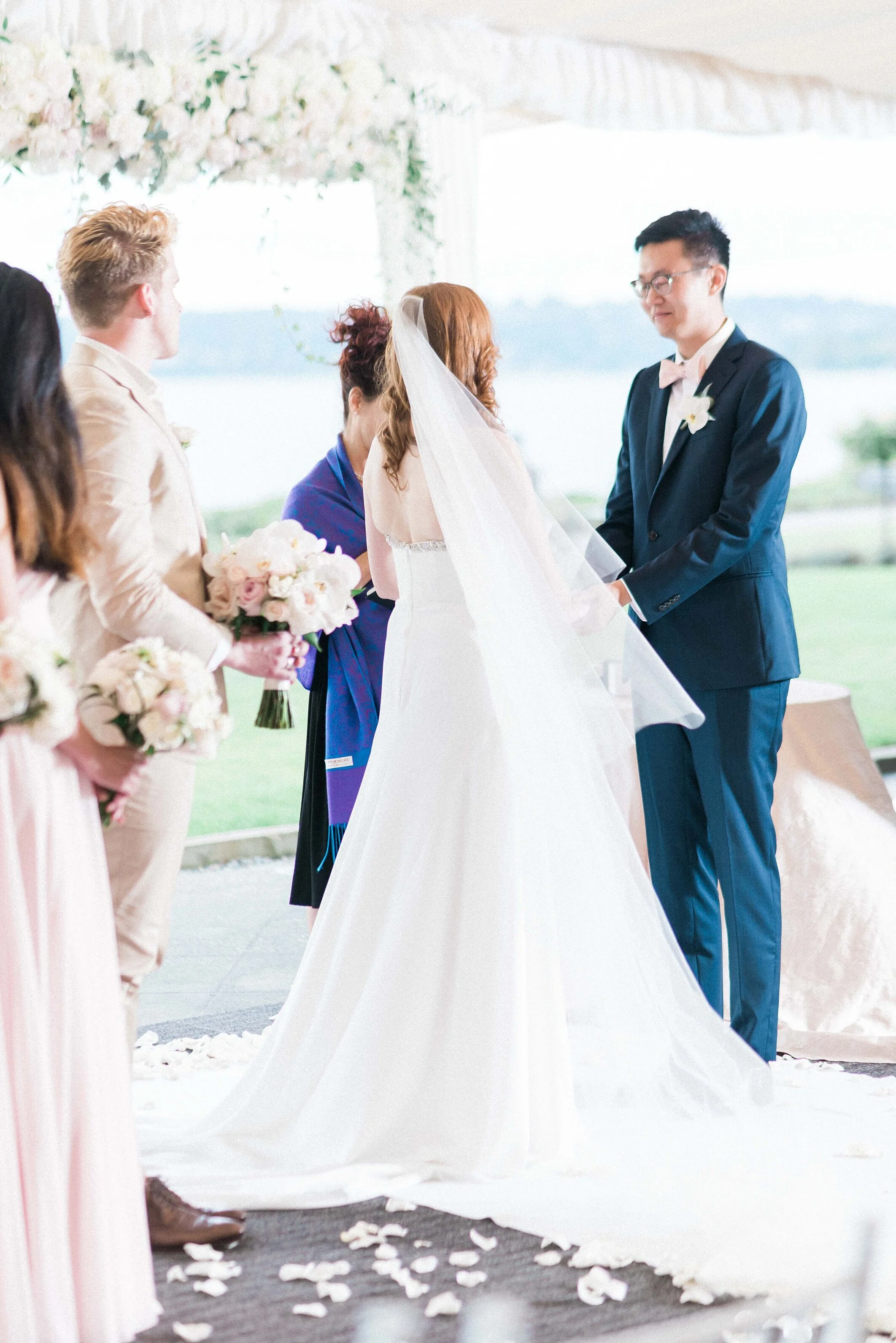 Woodmark Wedding. Seattle wedding photographer. Glennis & Zhenyu