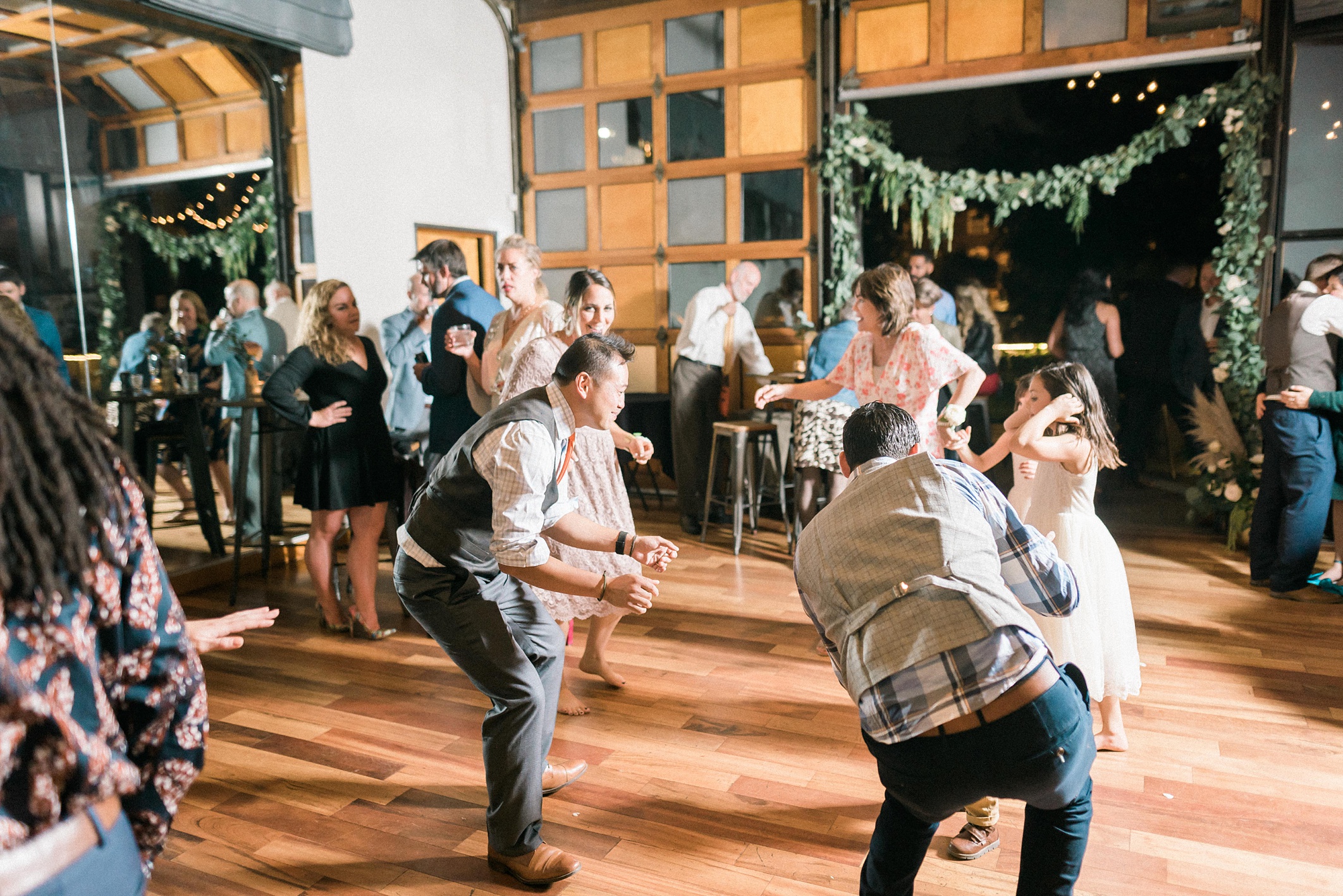 Lesbian Industrial chic hipster wedding. Bloom by Tara. Seattle 