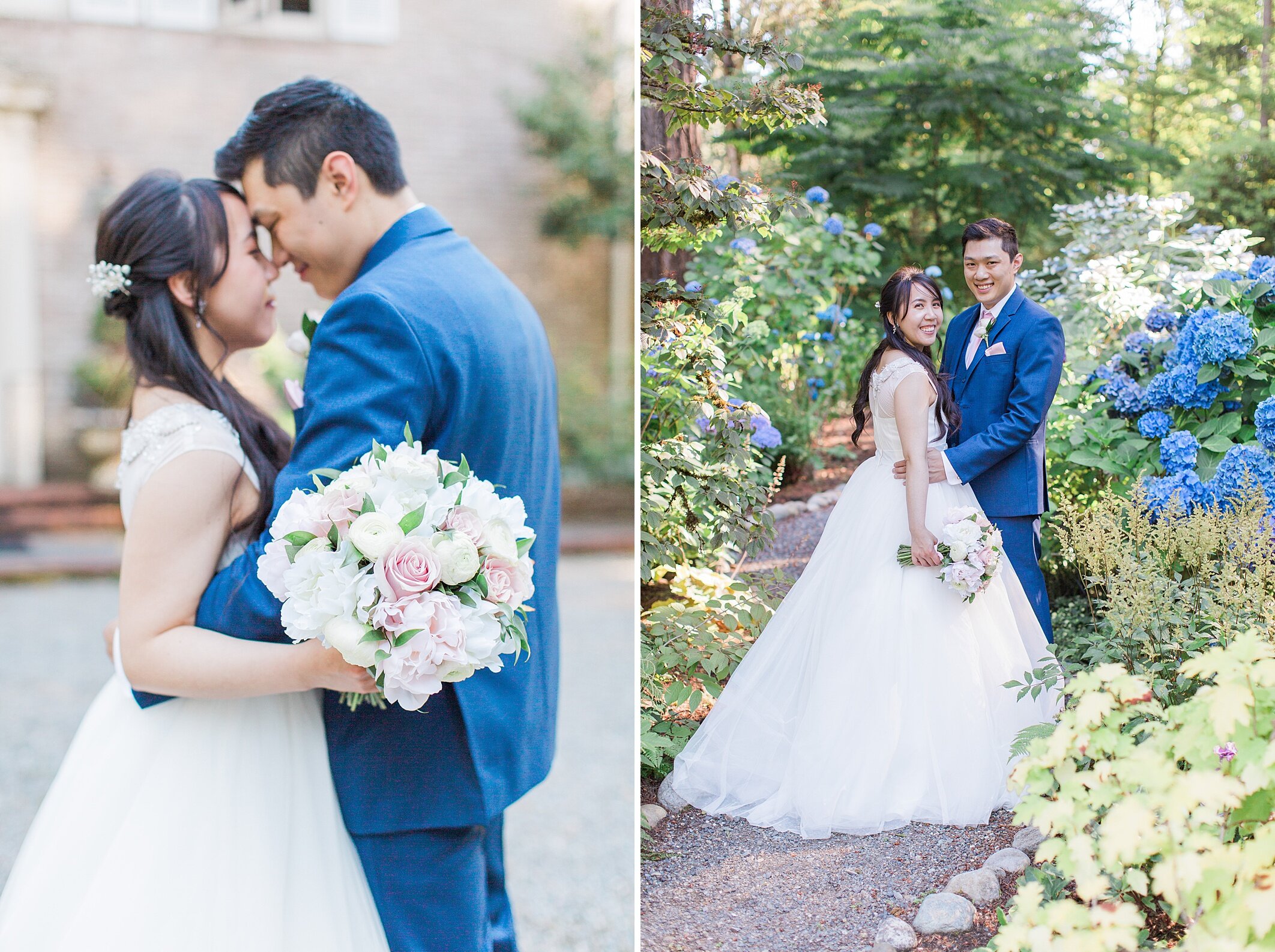 Lakewold Gardens in Tacoma Seattle micro Wedding Photography