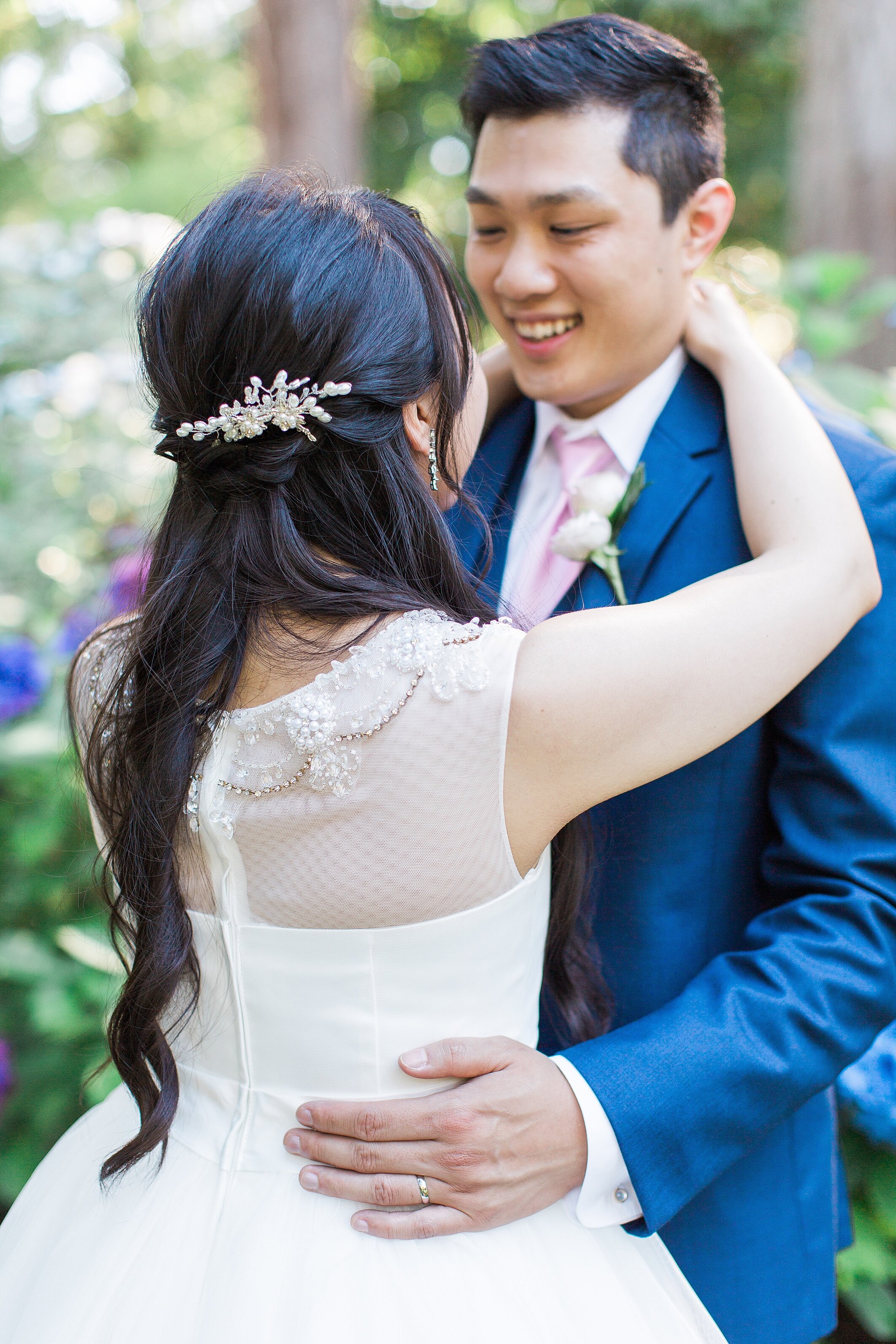 Lakewold Gardens in Tacoma Seattle micro Wedding Photography