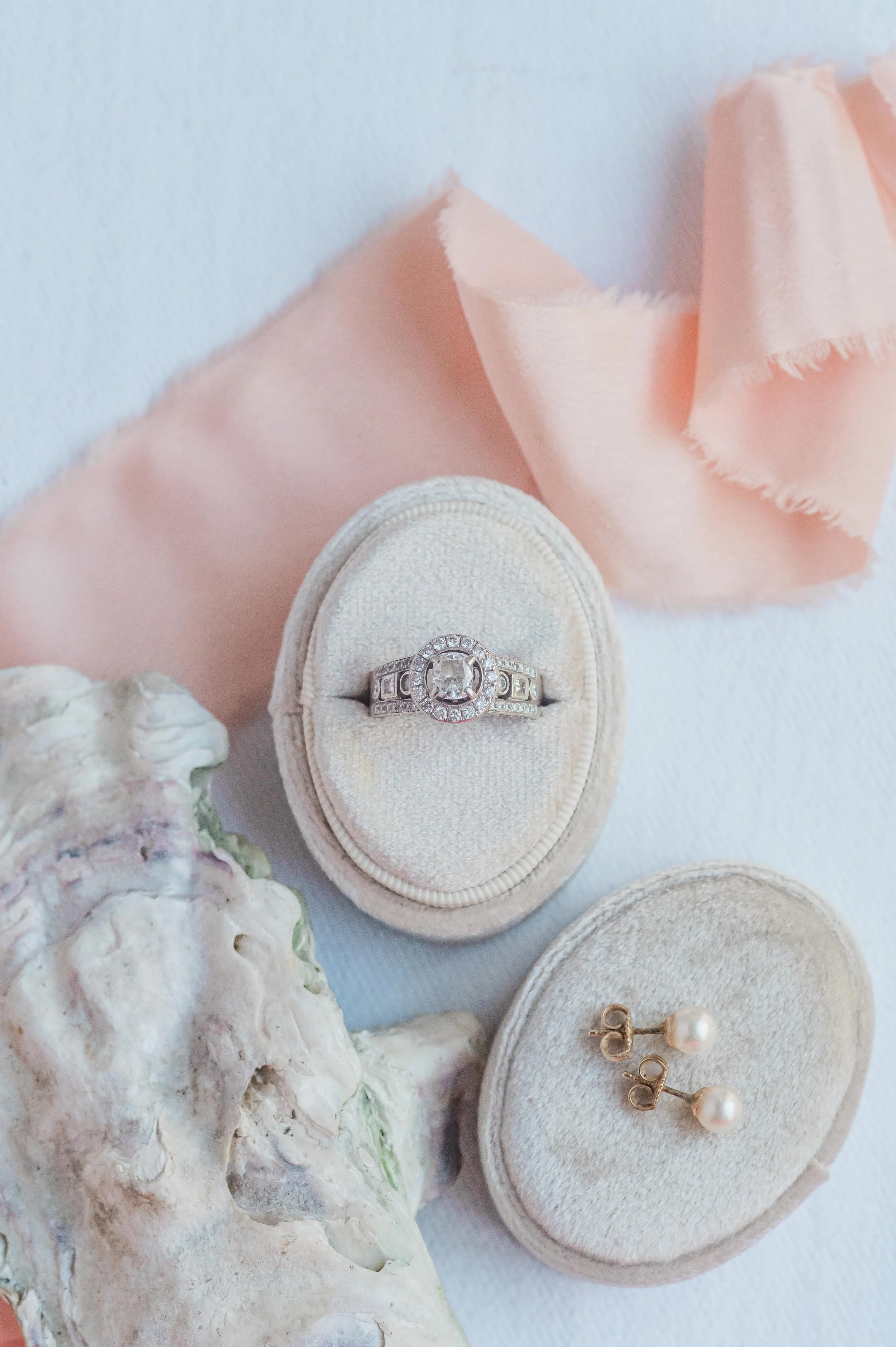 Engagement ring box prop