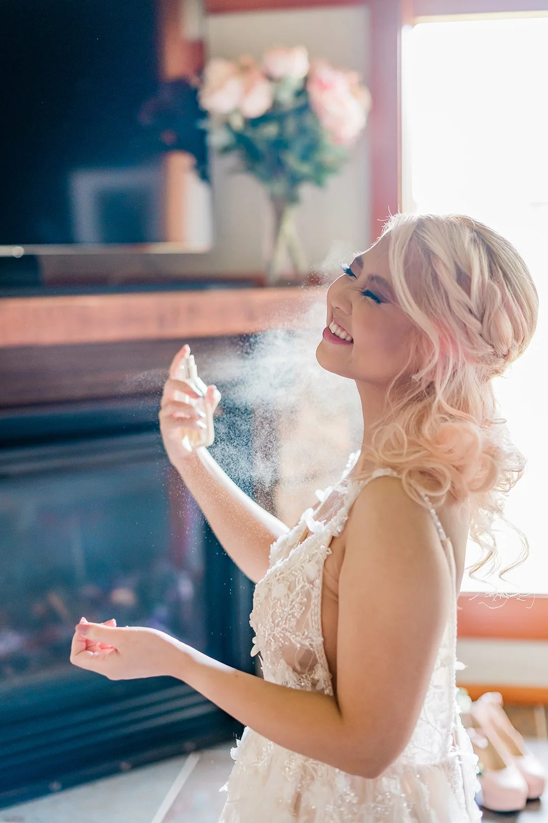 getting ready at willows lodge