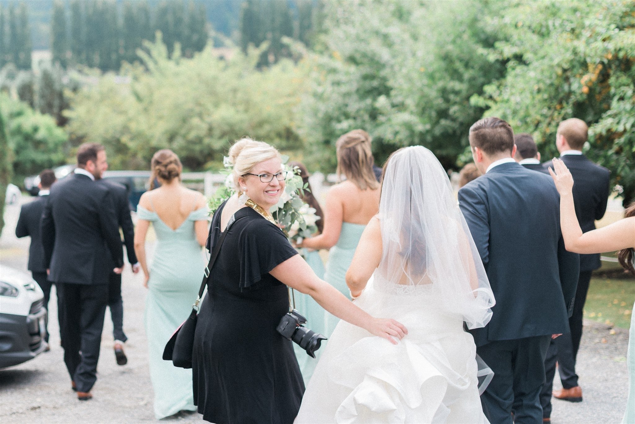 Woodinville Wedding photos at chateau lill