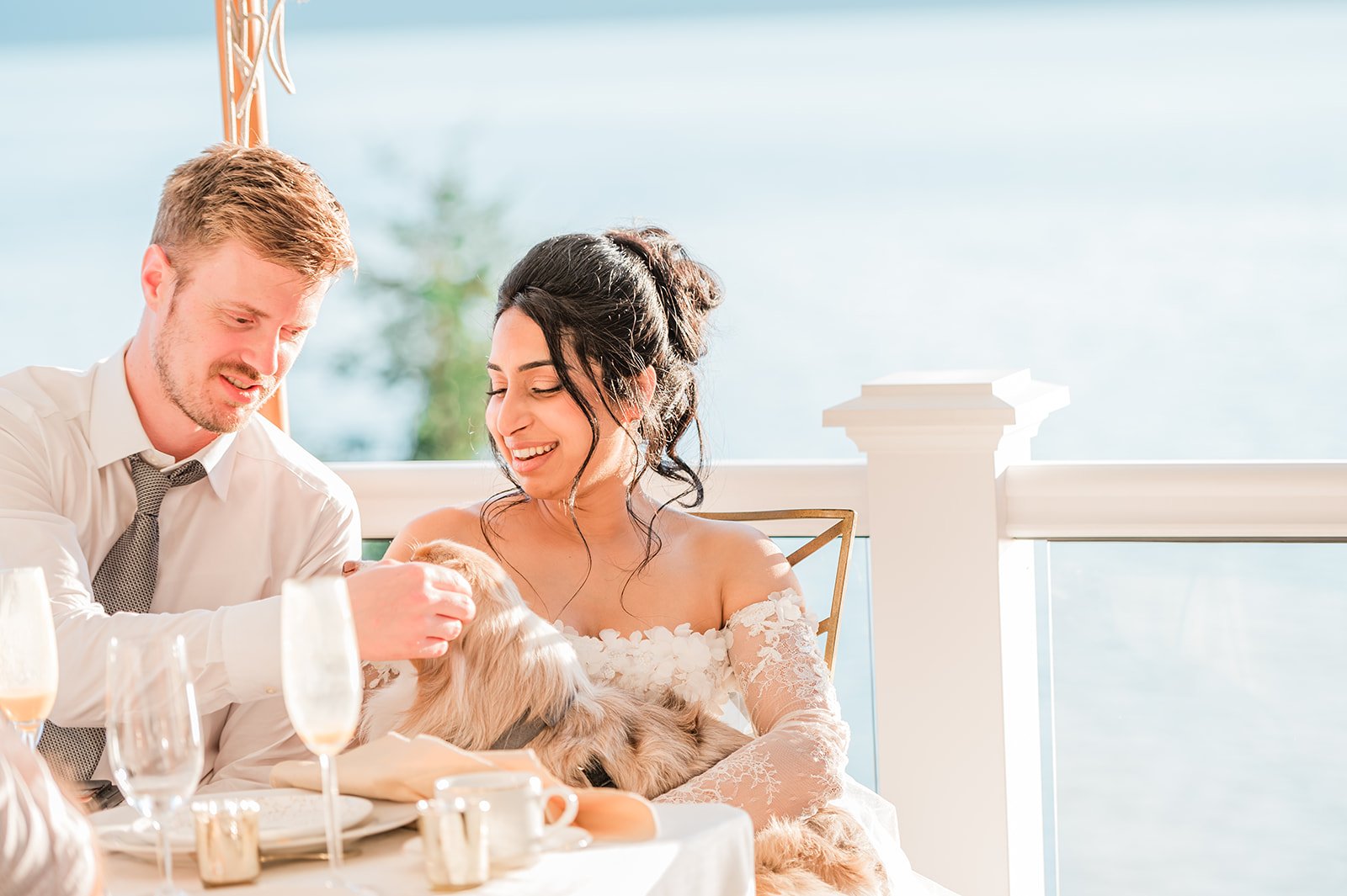 B. Jones Photography | seattle wa engagement photographer | seattle wedding photographer | wedding photographers near me | wedding pictures seattle | Woodmark Wedding | Dog Wedding Seattle