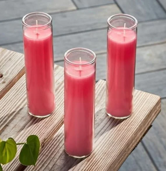 Feng Shui Pink Candles