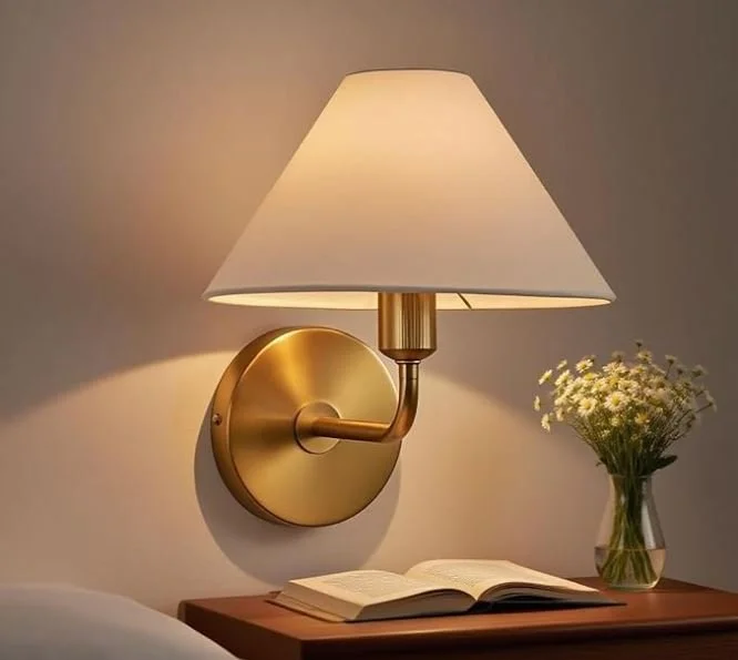 Feng Shui Wall Sconce Brass