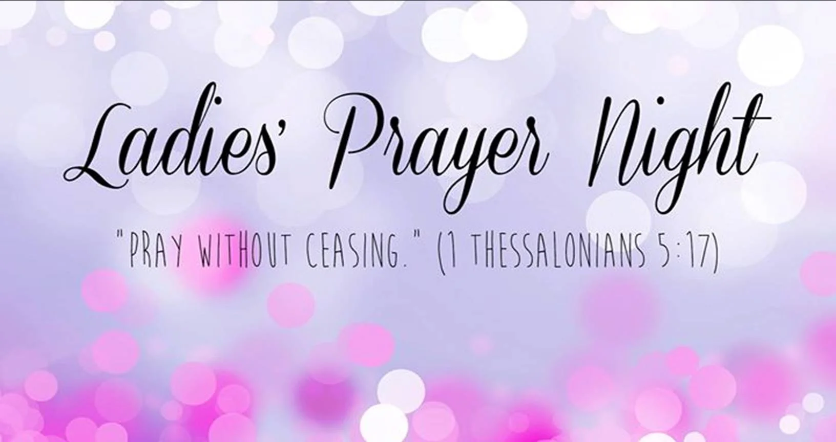 Ladies Prayer Night 