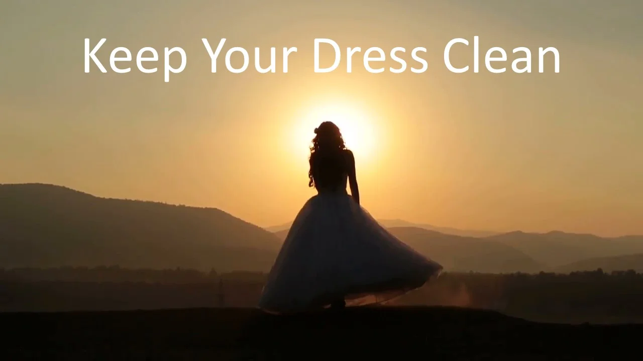 Keep Your Dress Clean