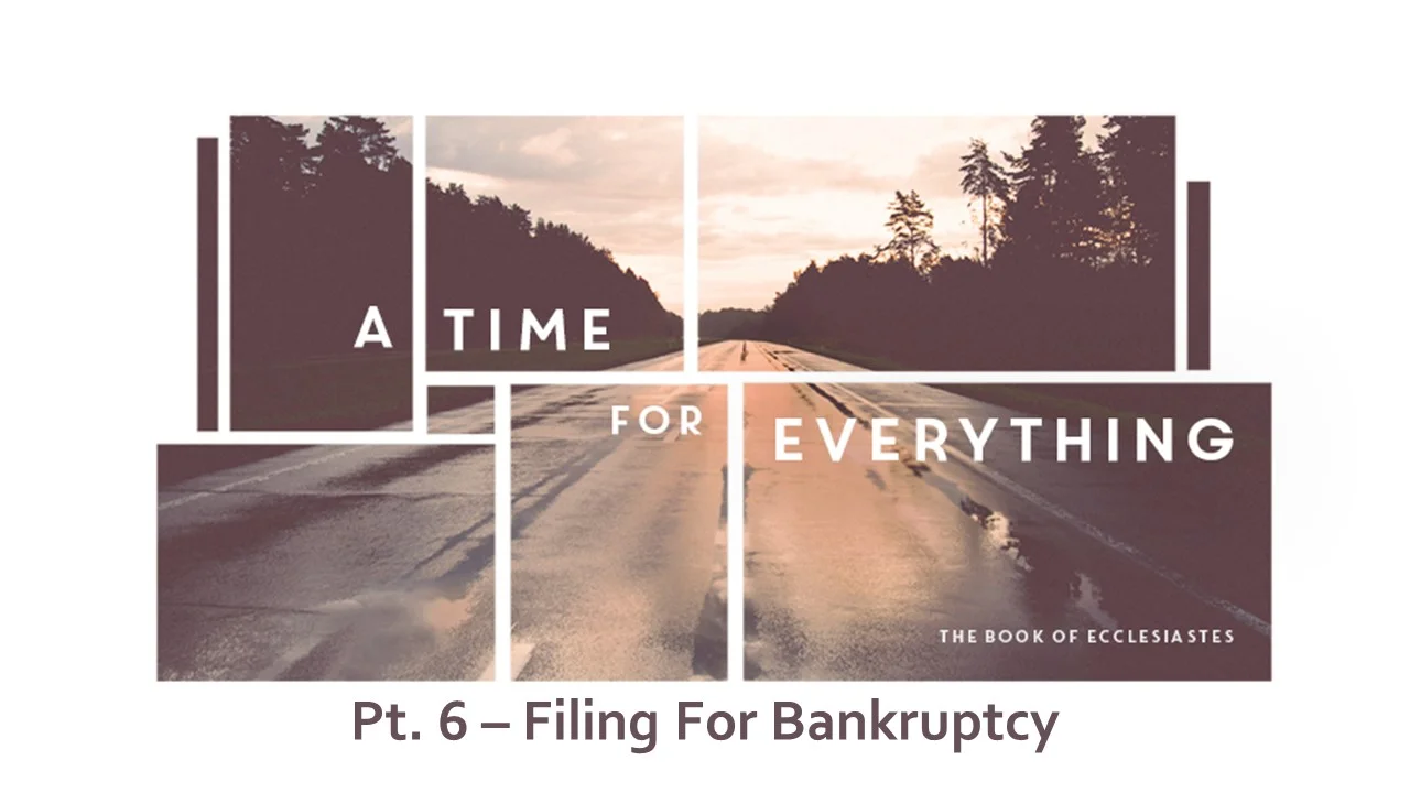 A Time For Everything: Part 6