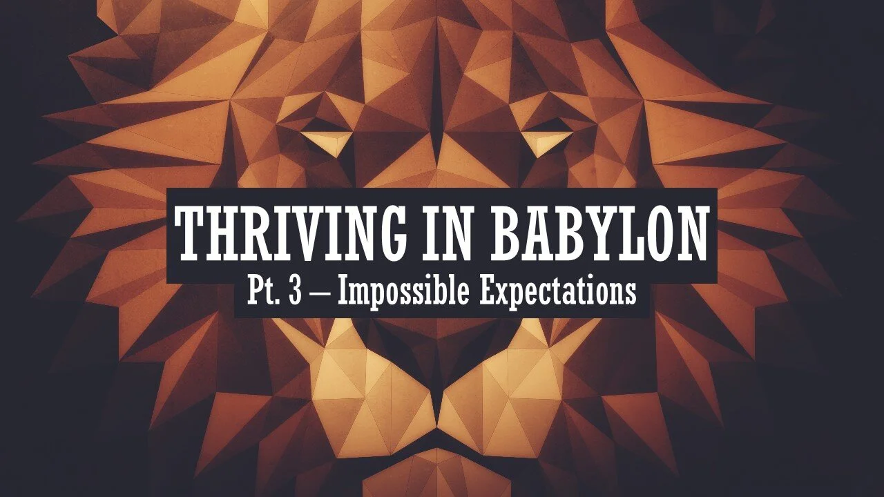 Thriving In Babylon: Part 3