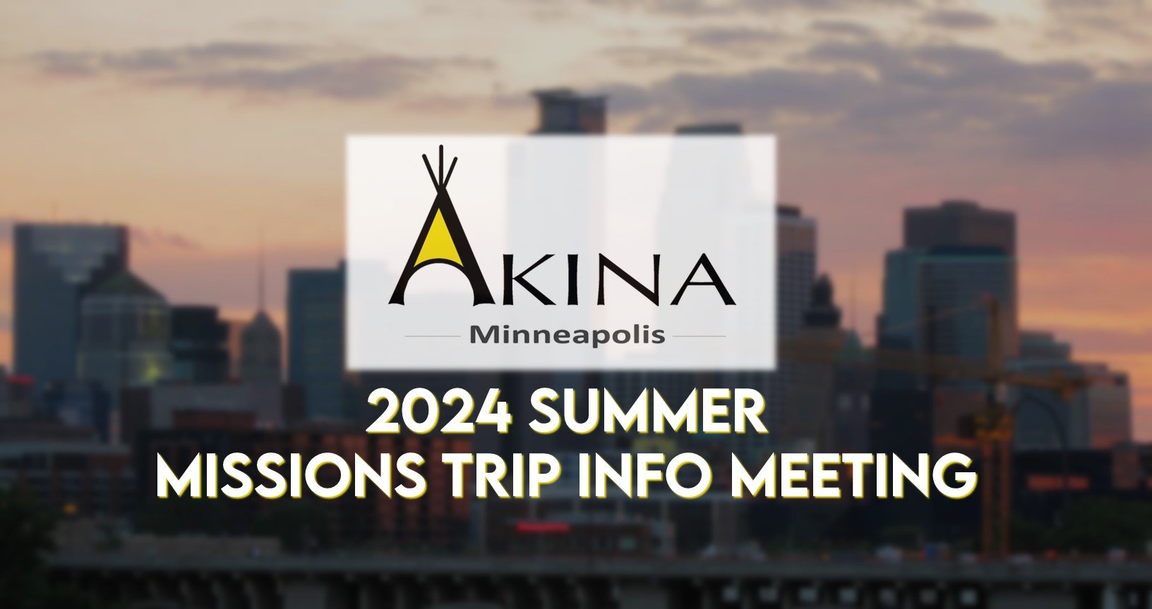 Mission Trip Info Meeting