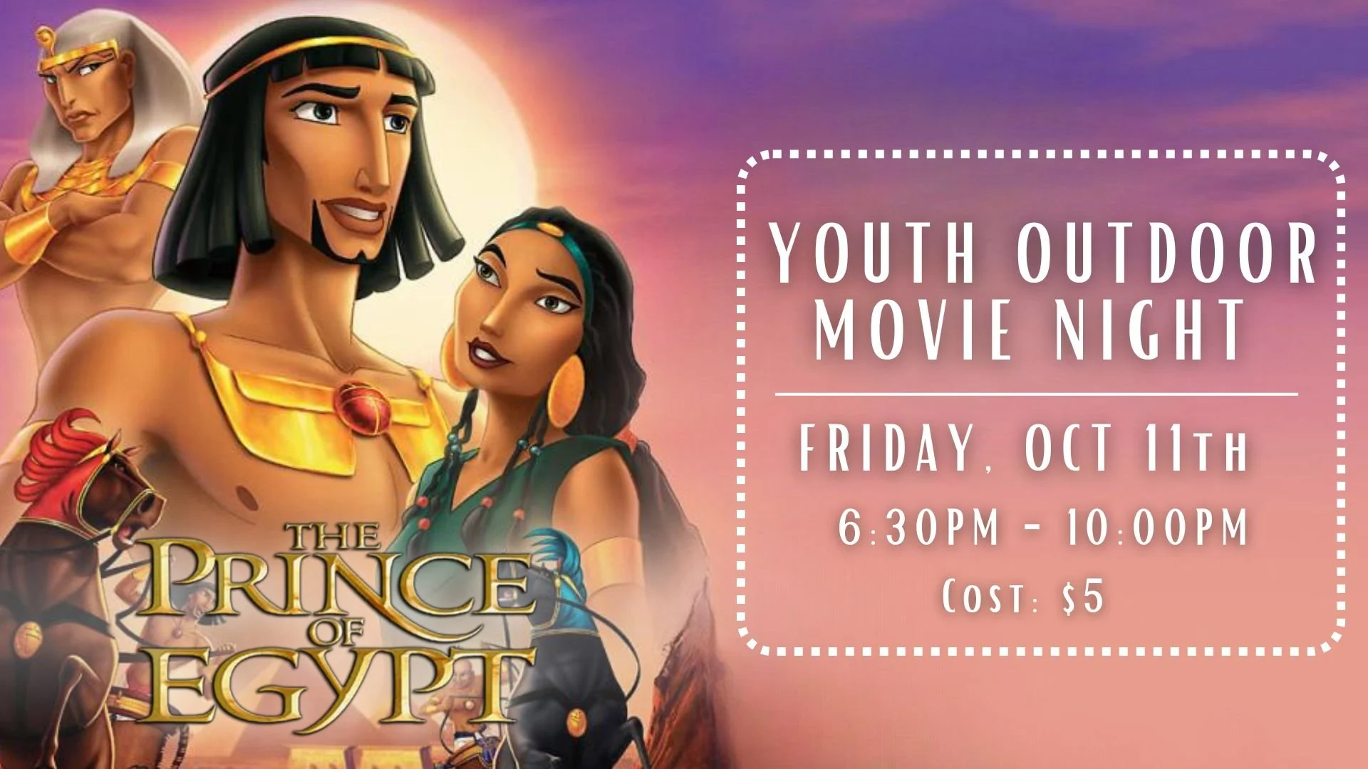 YTH Outdoor Movie Night