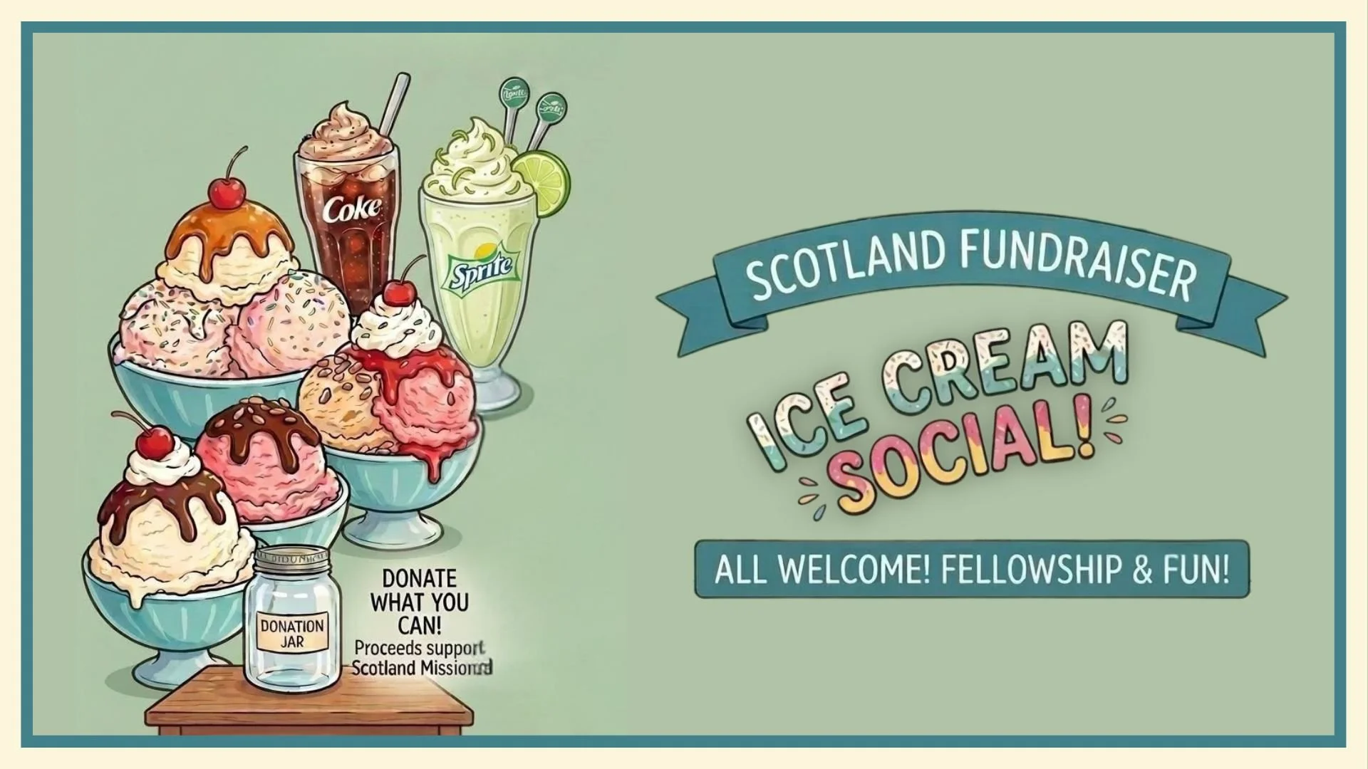 Scotland Missions Ice Cream Social