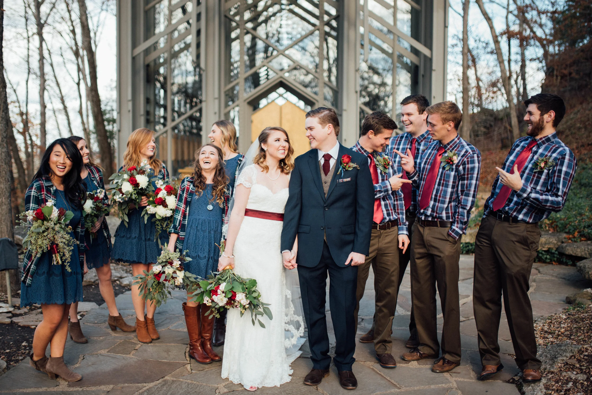 thorncrown eureka springs wedding
