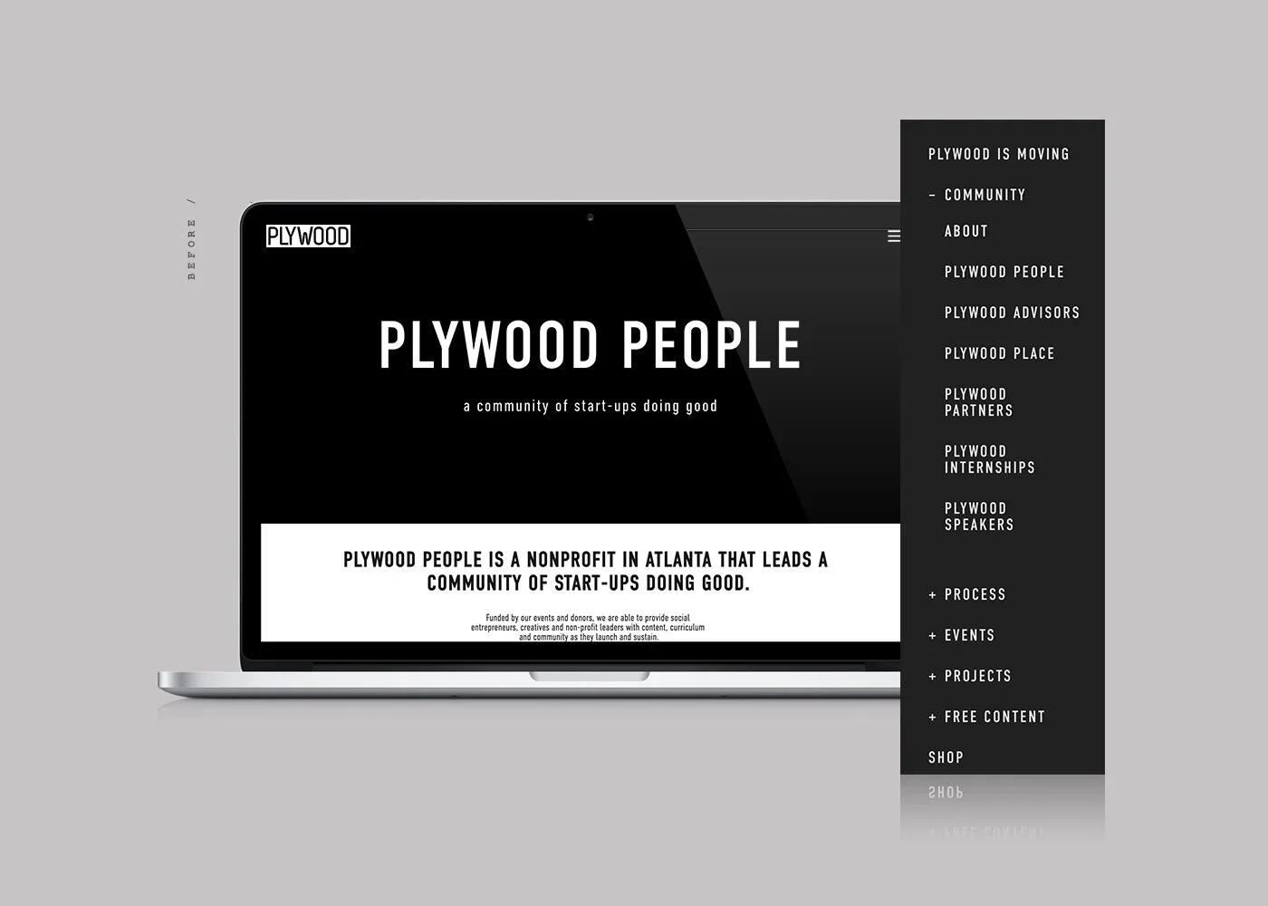 Branding for Plywood Atlanta / fleecher designs
