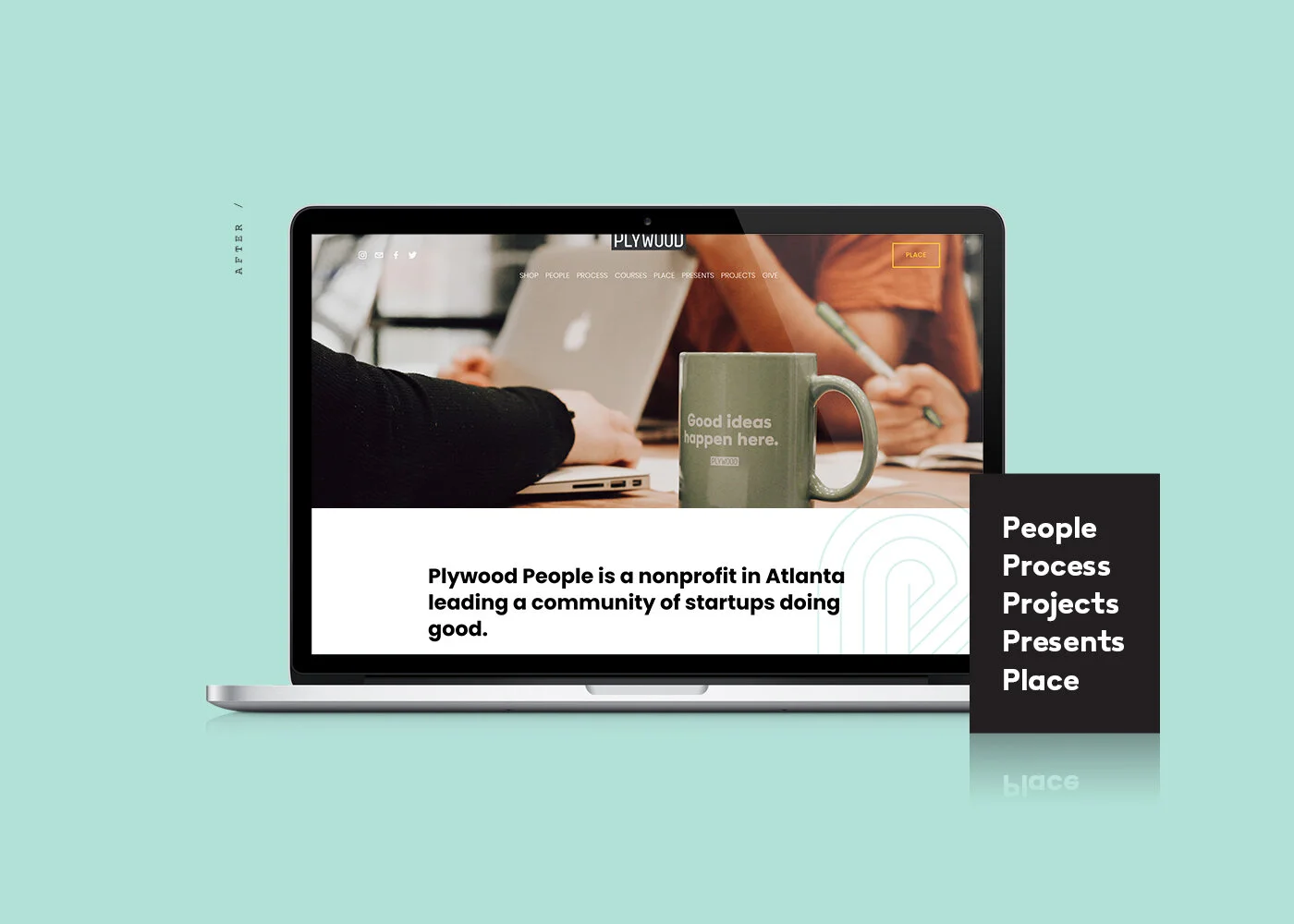 Branding for Plywood Atlanta / fleecher designs