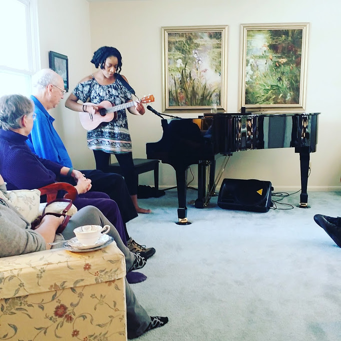 Joy Ike during House Concert