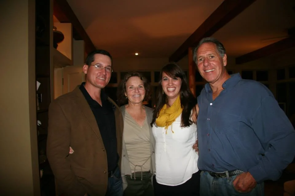 Here I am pictured next to Harriet Lewis, Lisa Donohue and Alan Lewis at a party hosted by the Lewis's.