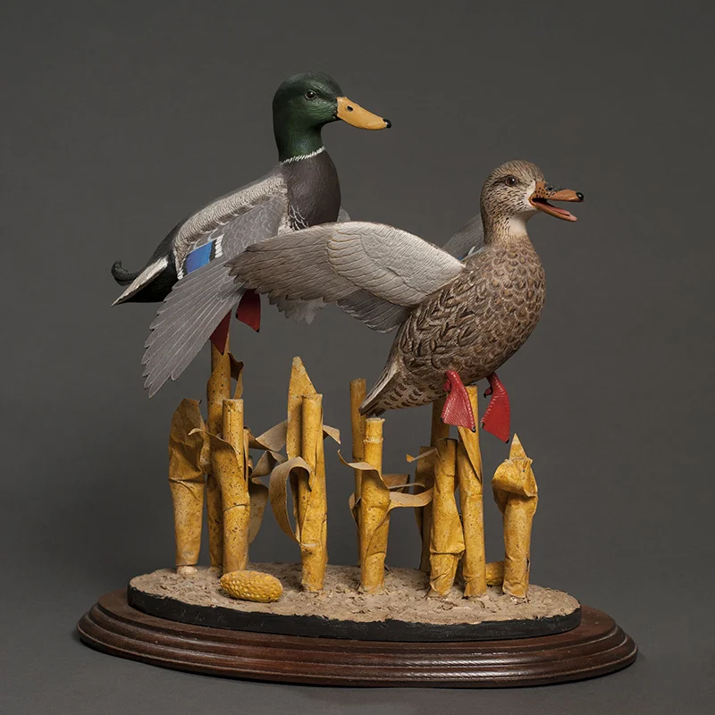 Mallard Drake And Hen Mounts