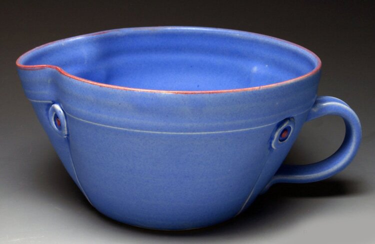 Rebecca Lowery Button Mixing Bowl — Earthenworks