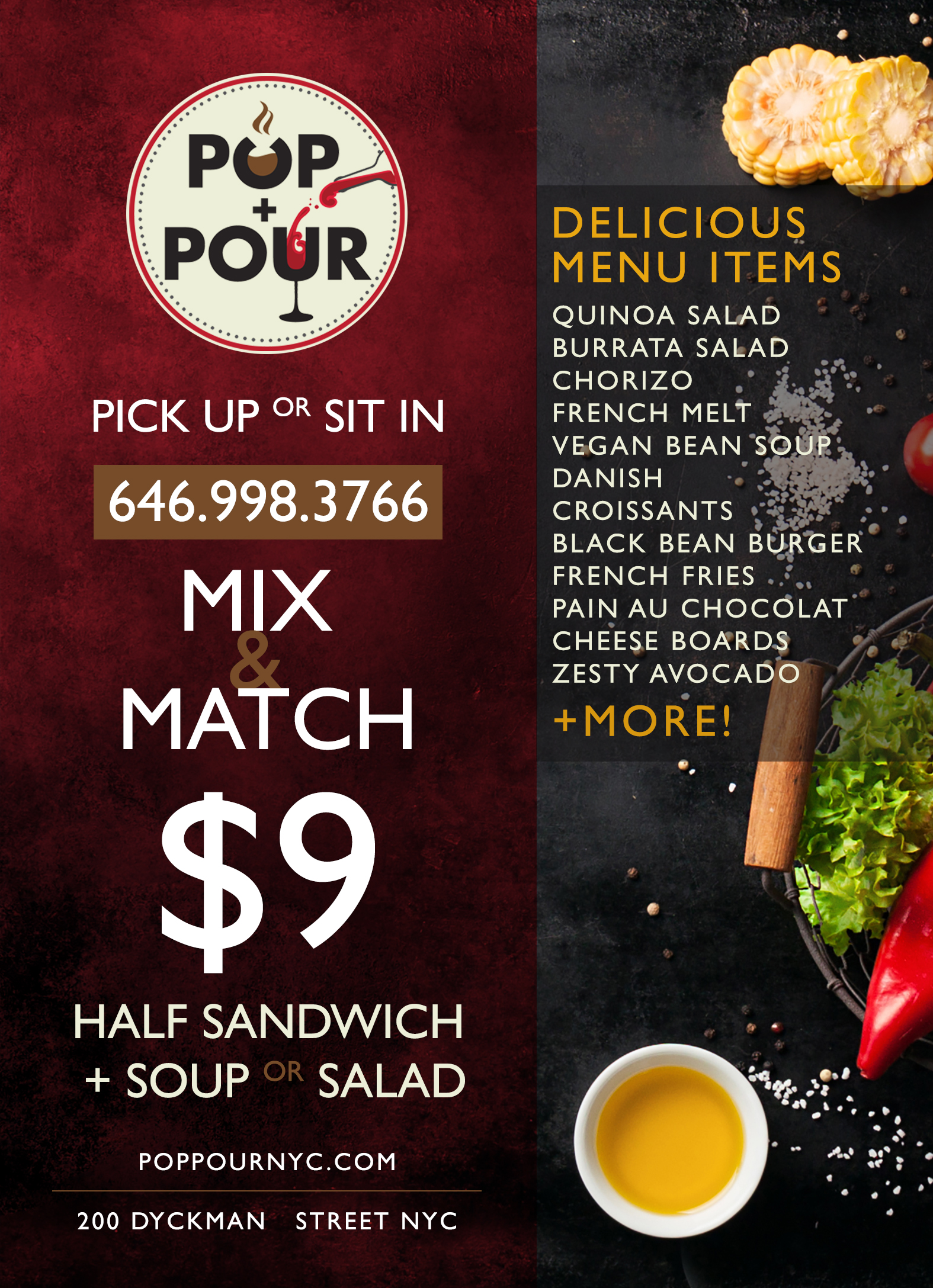 Lunch Flyer Back