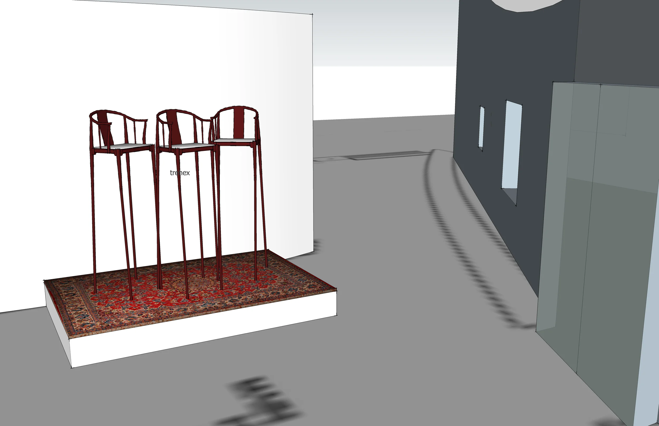 The High Chairs (Installation Draft).