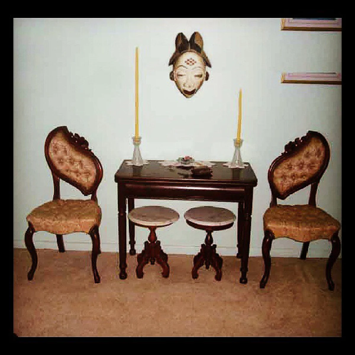 Punu Mask / Victorian Home.