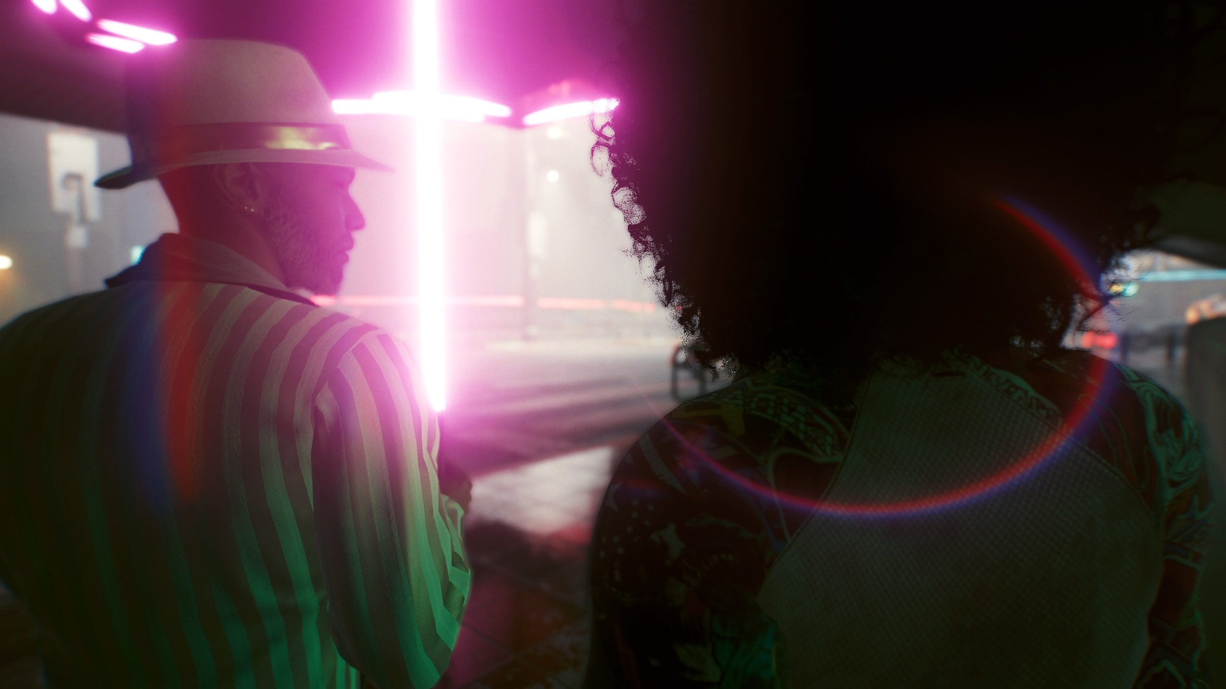 Close Encounter, December 14, 2022. Cyberpunk 2077, PlayStation 4 Screen Capture.