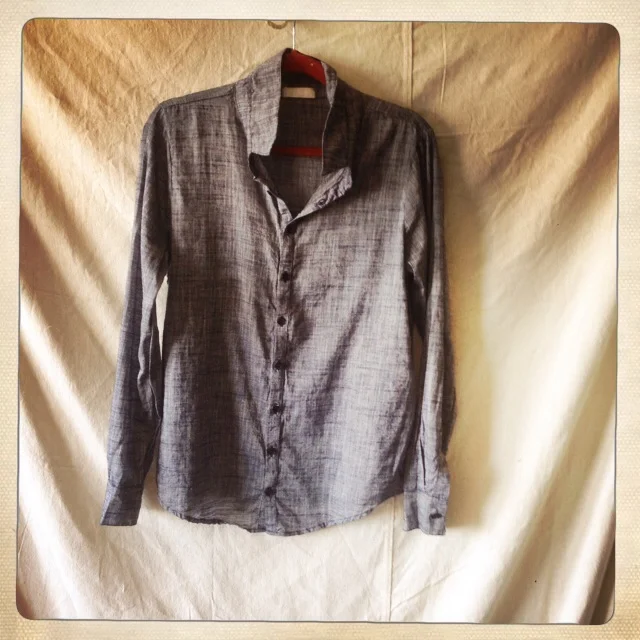 Romy-Buttoned up::Indigo Chambray::H. Sparrow & Co..JPG
