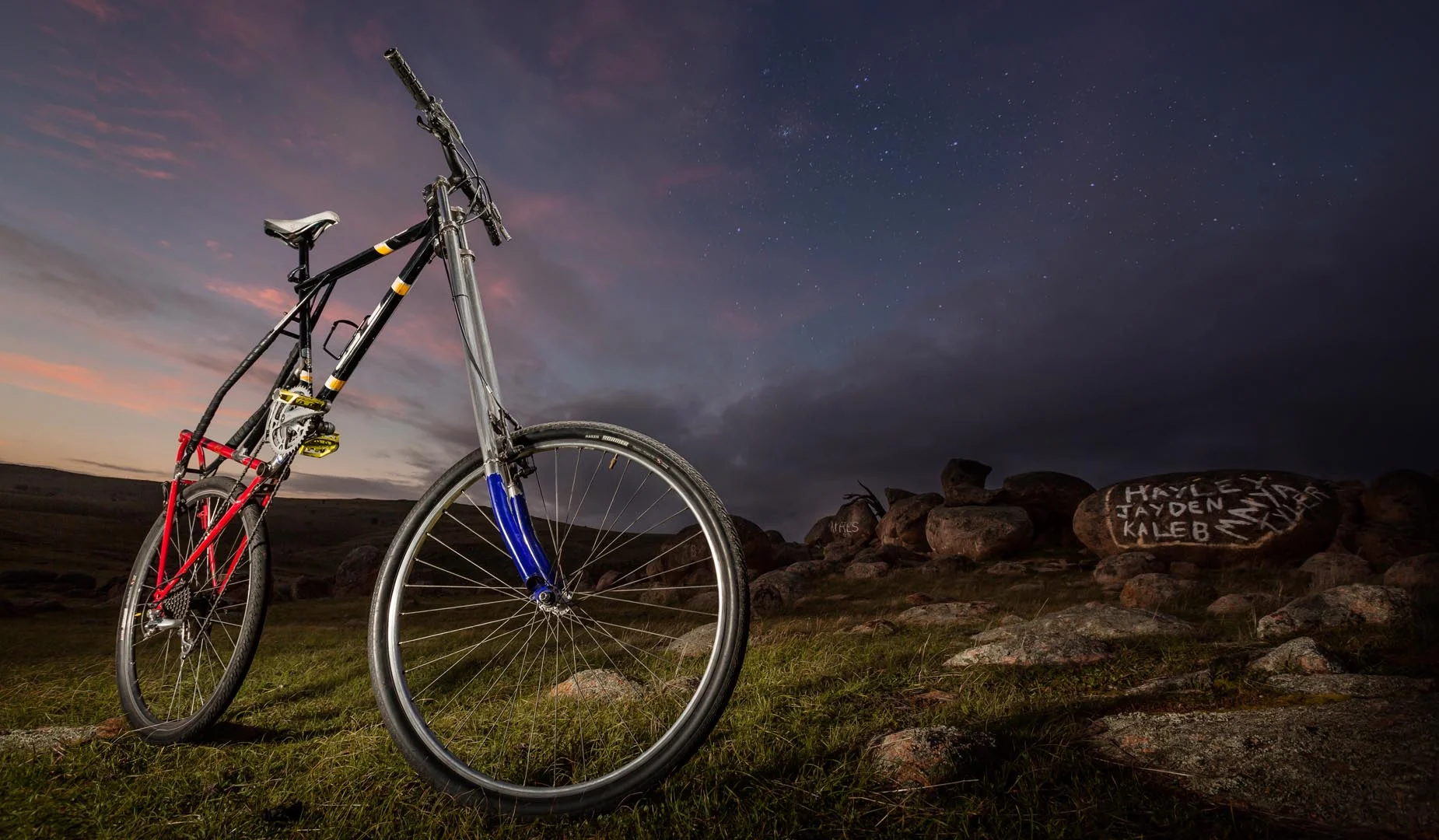 commercial advertising studio bike cycling product photography adelaide freak tall bike james dodd sports sam roberts photography photographer