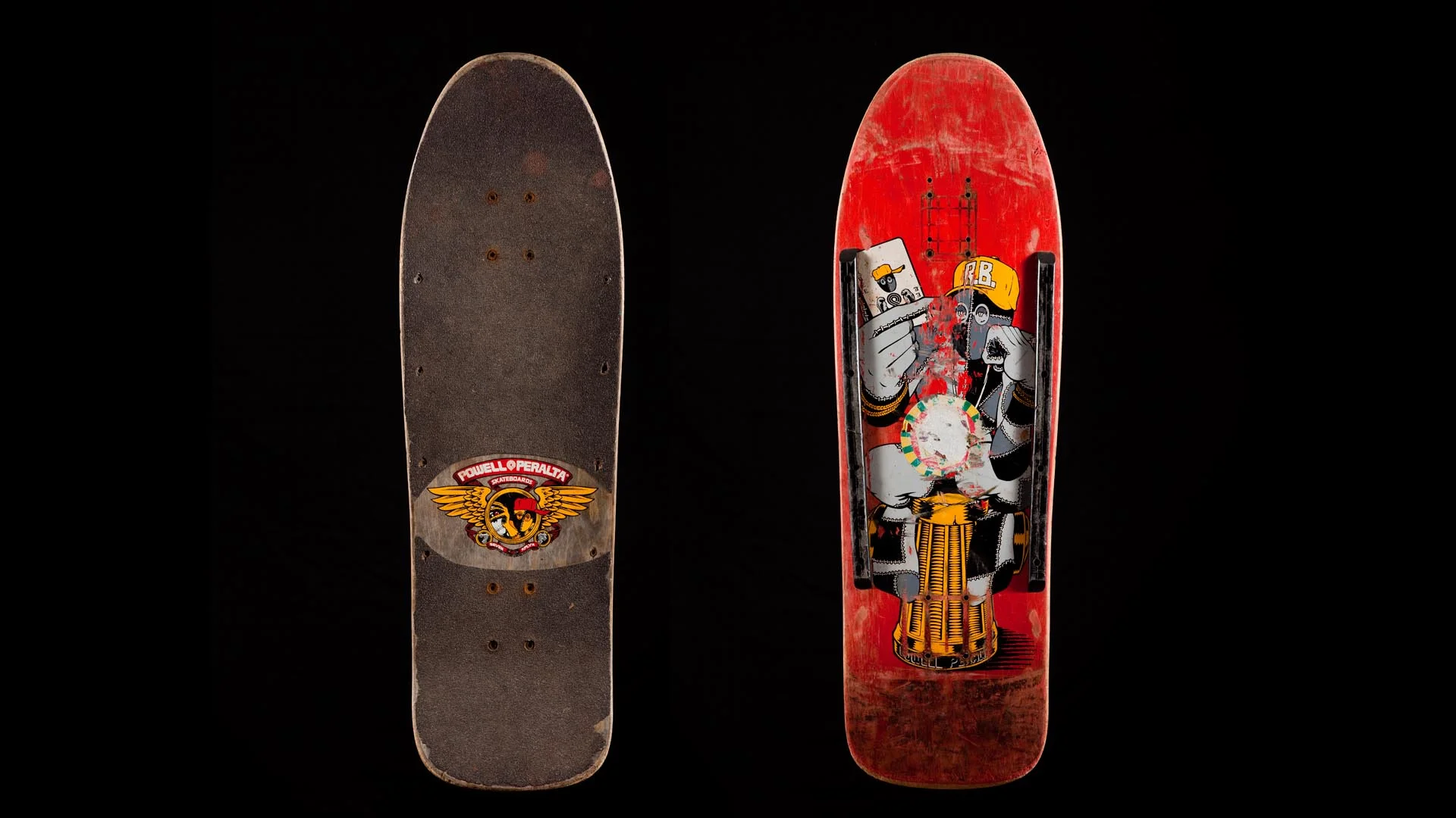 powell peralta ray barbie bones brigade skateboard deck commercial advertising studio product photography sam roberts photography photographer adelaide