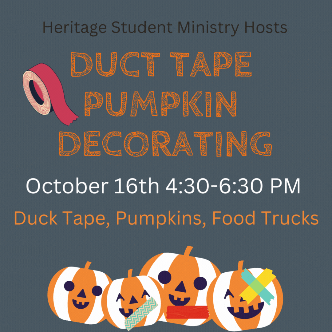 Events Calendar — Heritage Church of Christ