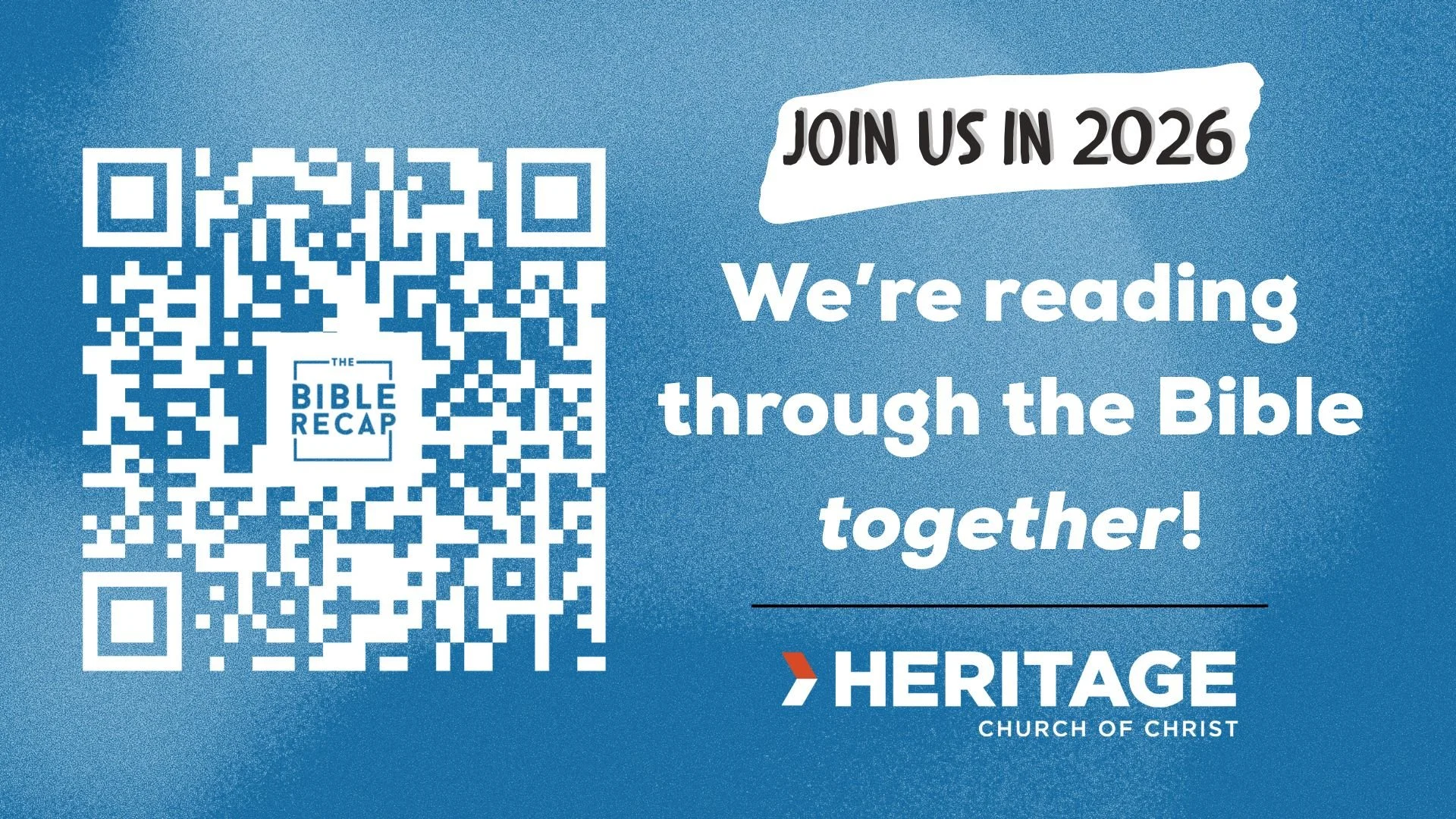 Churchwide: Read the Bible in 365 Days