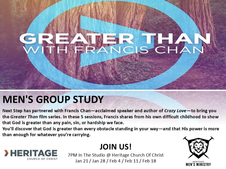 Men's Group Study