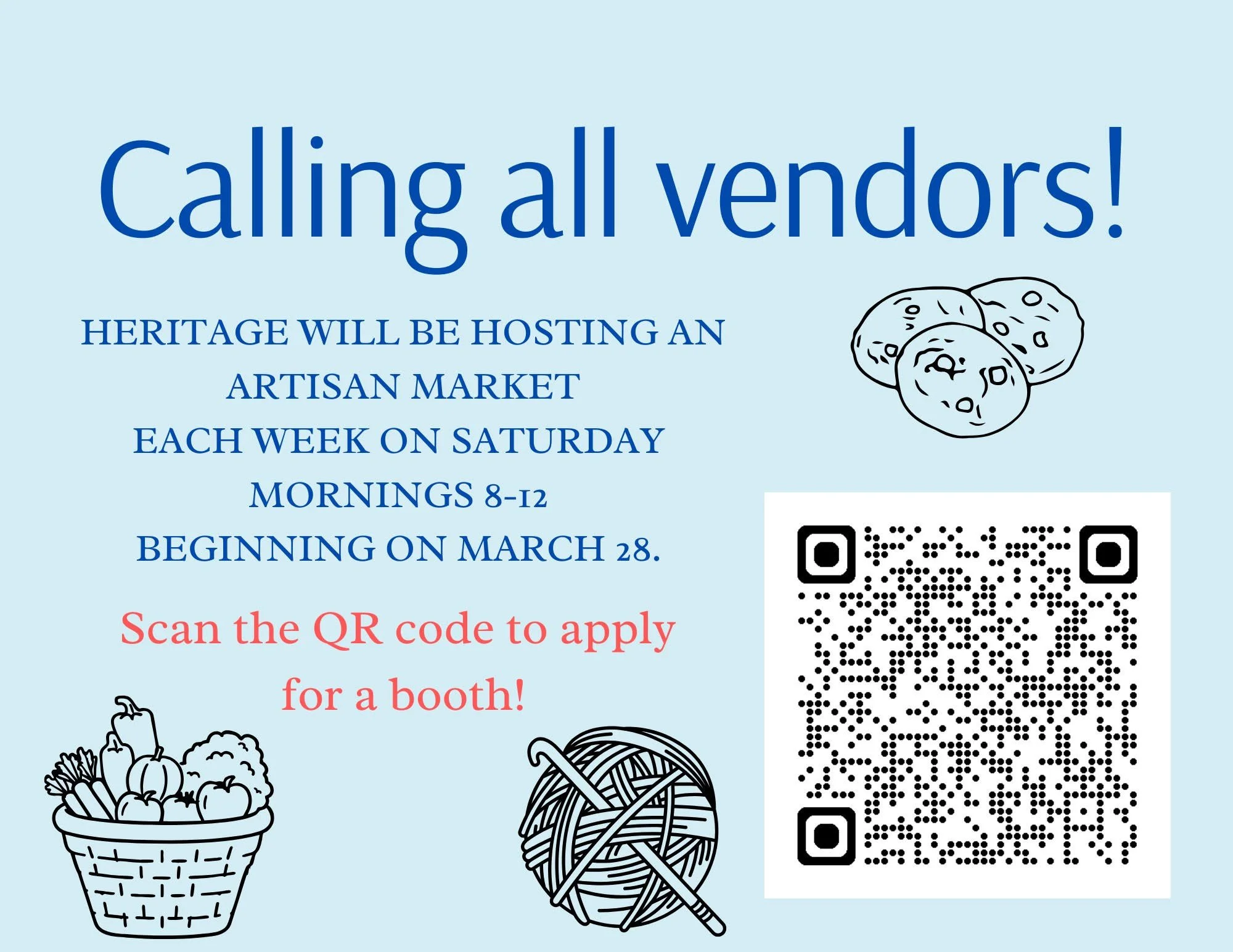 Heritage Artisan Market Accepting Vendors